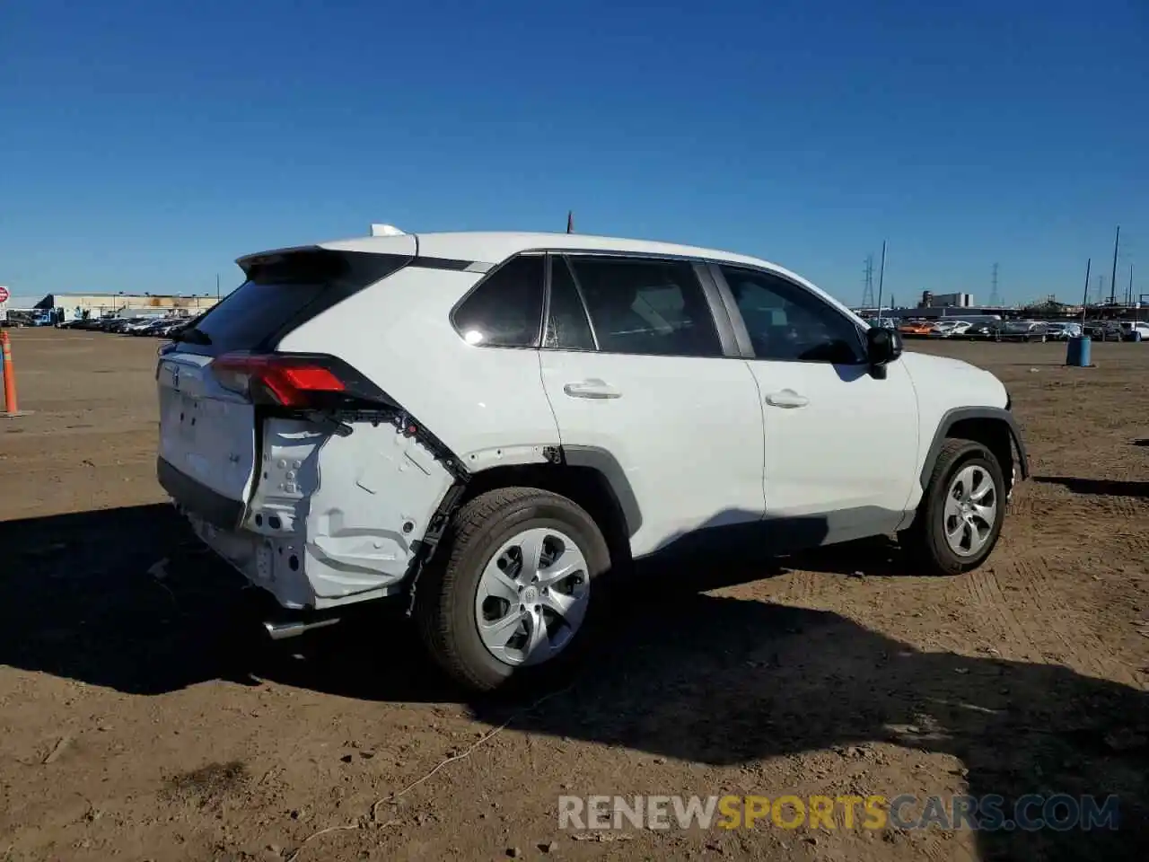 3 Photograph of a damaged car 2T3H1RFV8NC179710 TOYOTA RAV4 2022