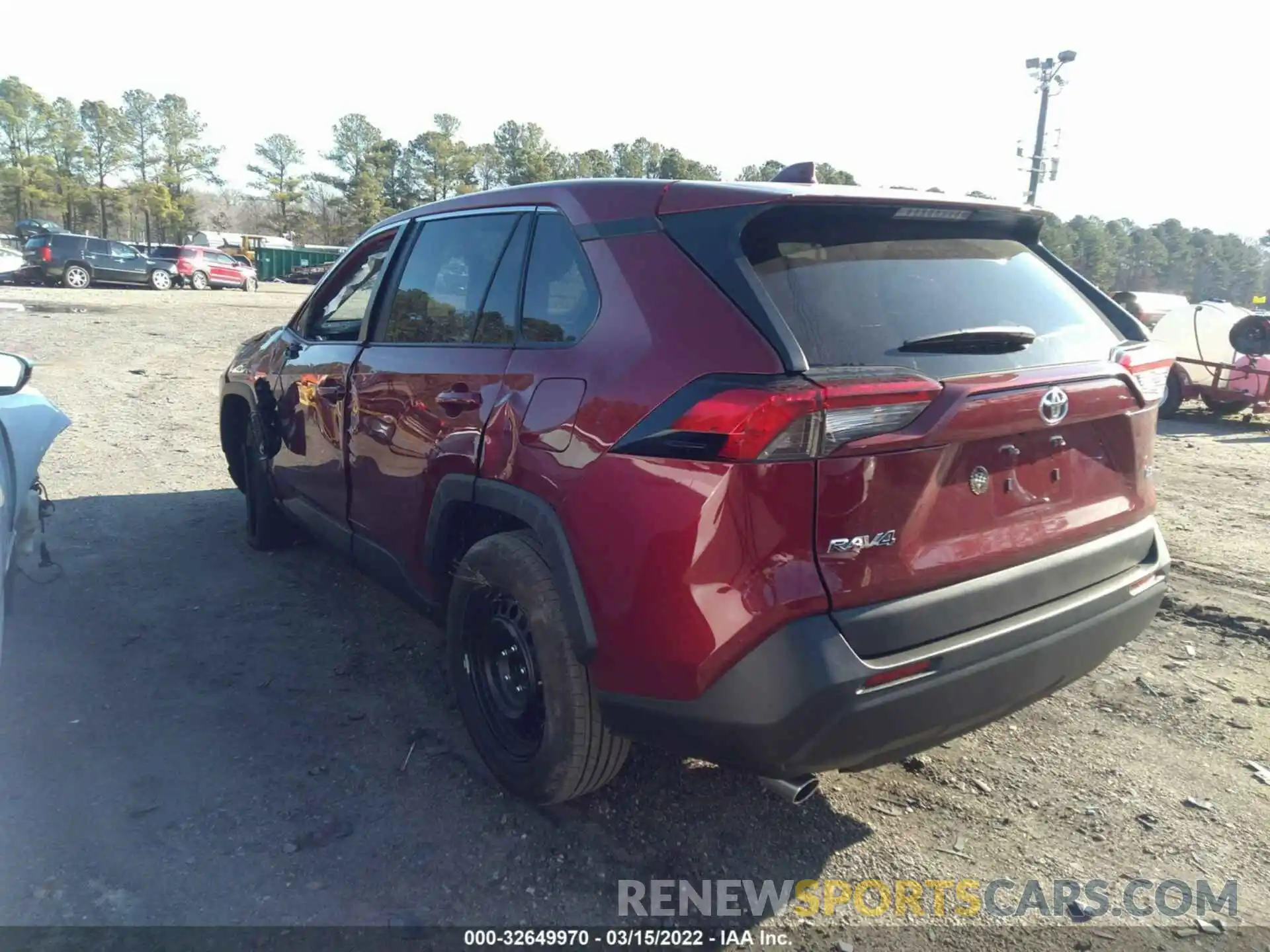 3 Photograph of a damaged car 2T3H1RFV8NW186221 TOYOTA RAV4 2022