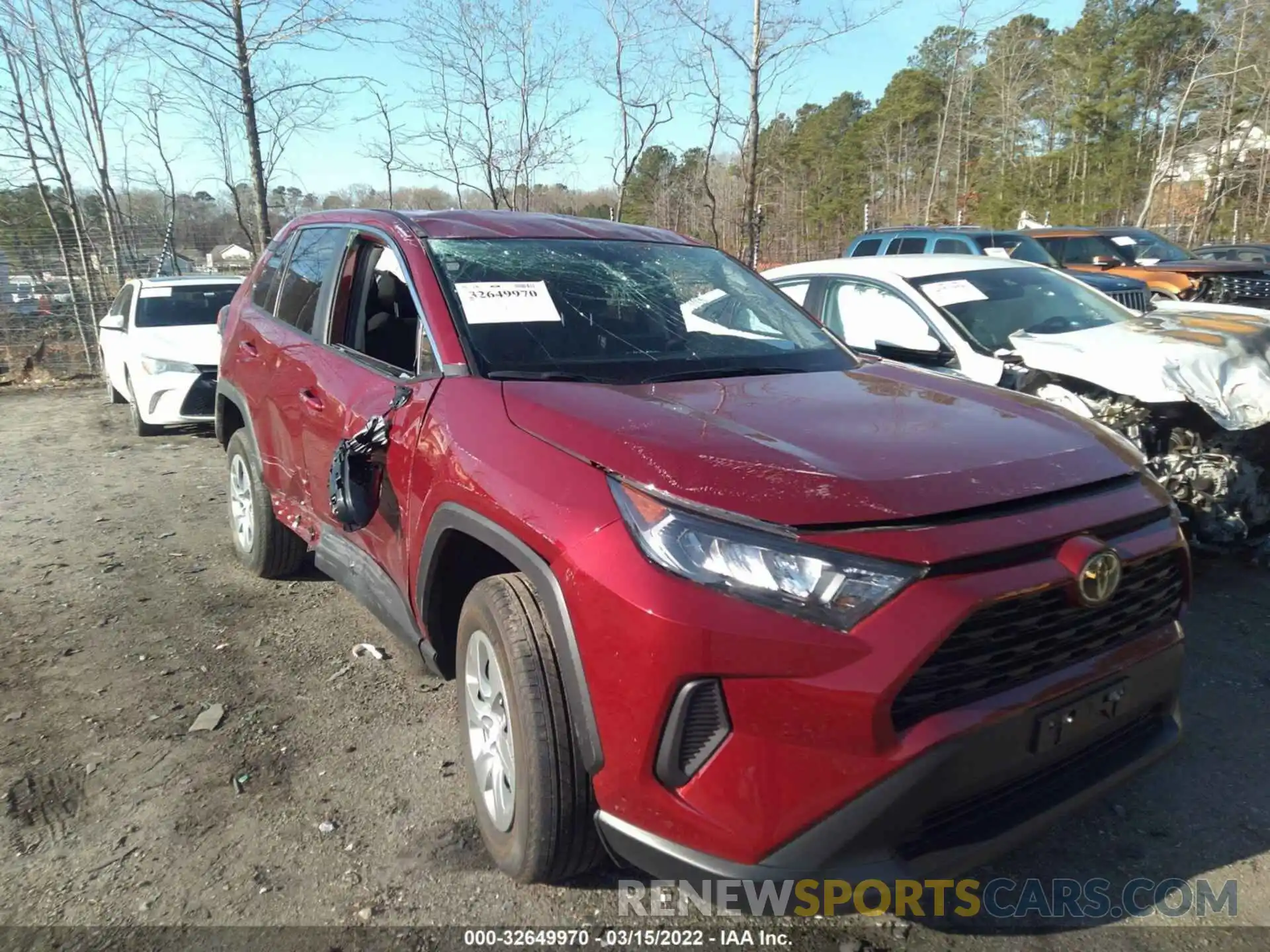 6 Photograph of a damaged car 2T3H1RFV8NW186221 TOYOTA RAV4 2022