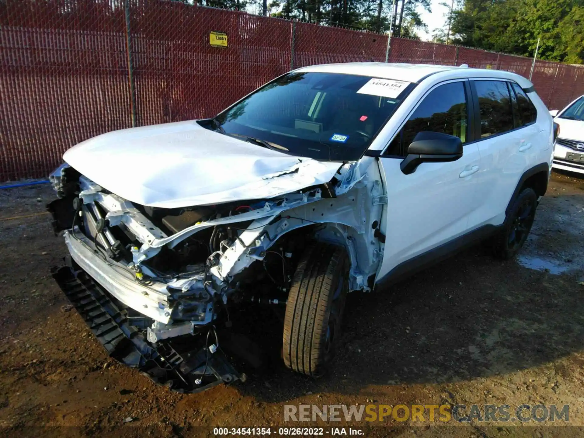 2 Фотография поврежденного автомобиля 2T3H1RFV9NC186097 TOYOTA RAV4 2022