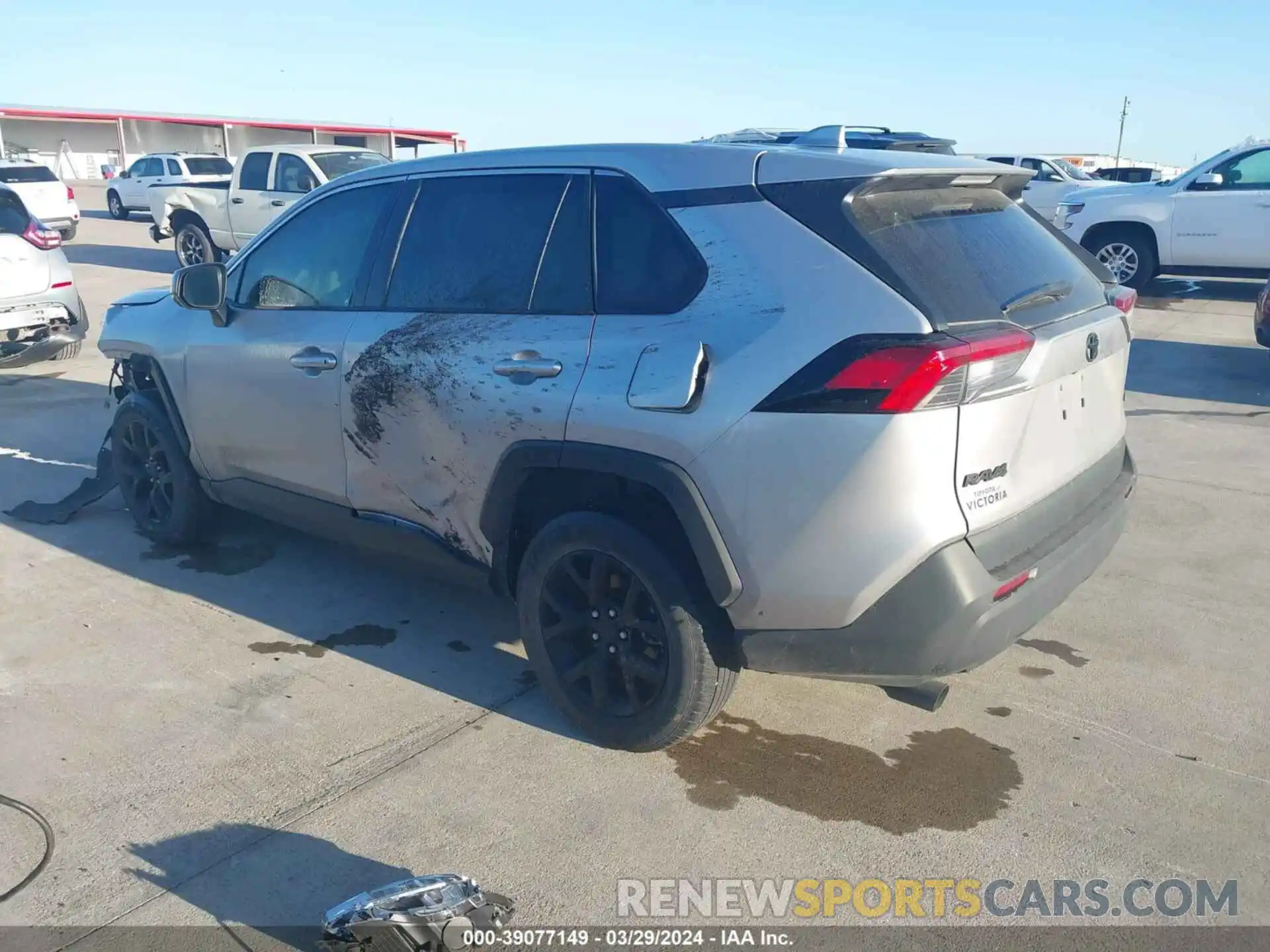 3 Photograph of a damaged car 2T3H1RFV9NC190666 TOYOTA RAV4 2022