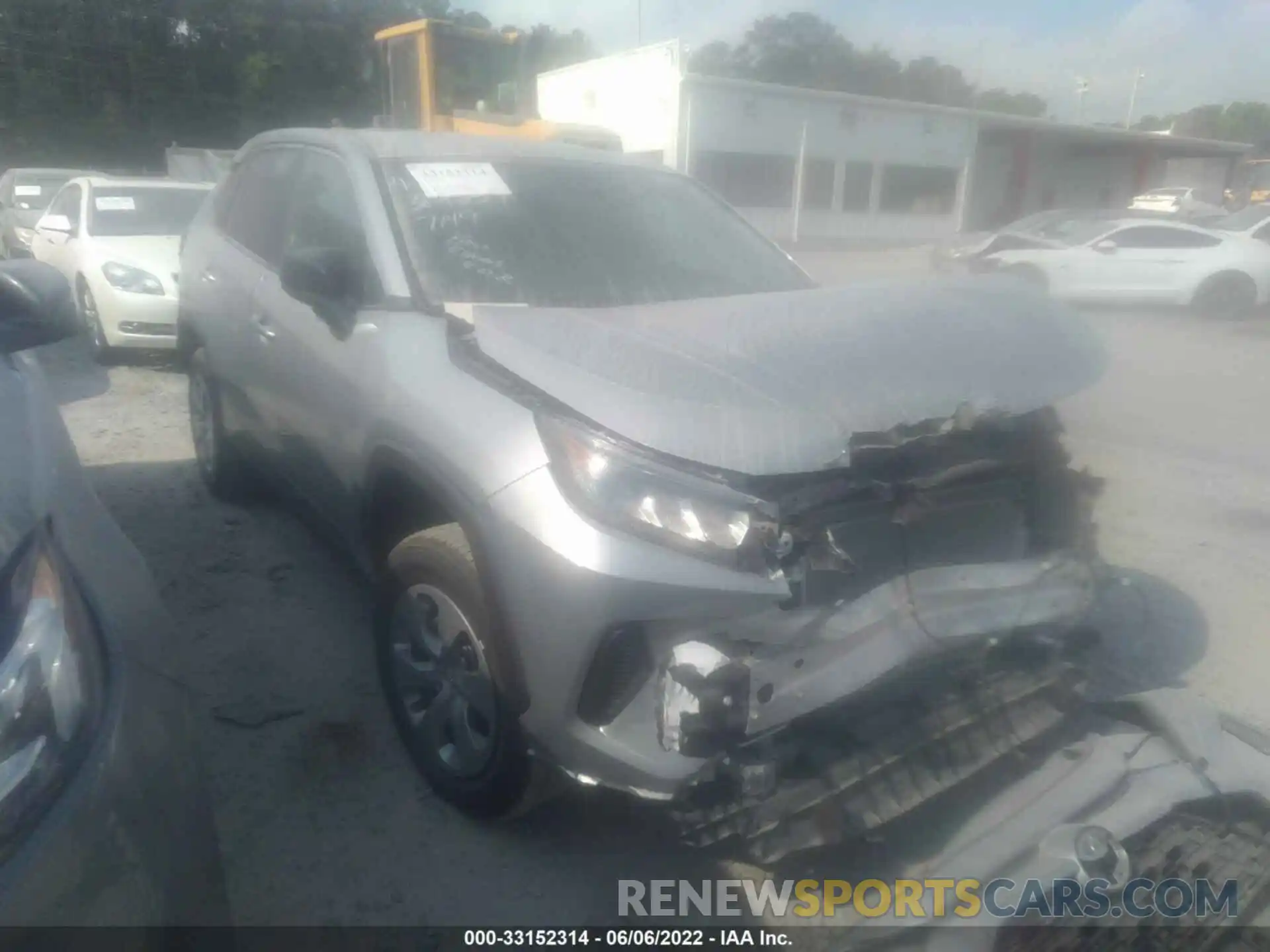 1 Photograph of a damaged car 2T3H1RFV9NW187149 TOYOTA RAV4 2022