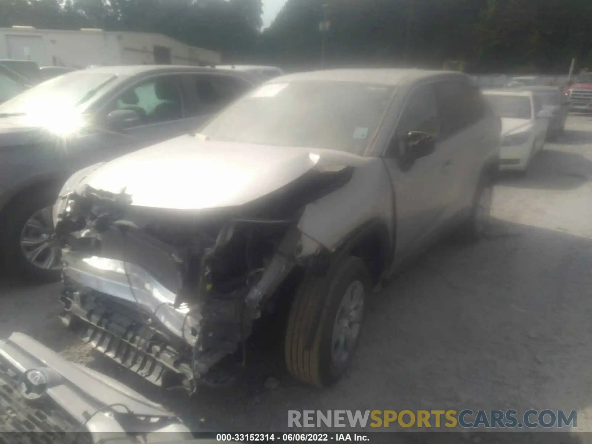 2 Фотография поврежденного автомобиля 2T3H1RFV9NW187149 TOYOTA RAV4 2022