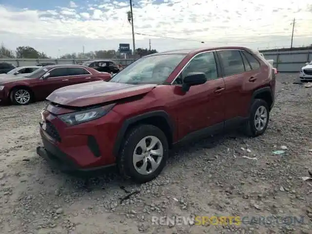 1 Photograph of a damaged car 2T3H1RFV9NW195400 TOYOTA RAV4 2022