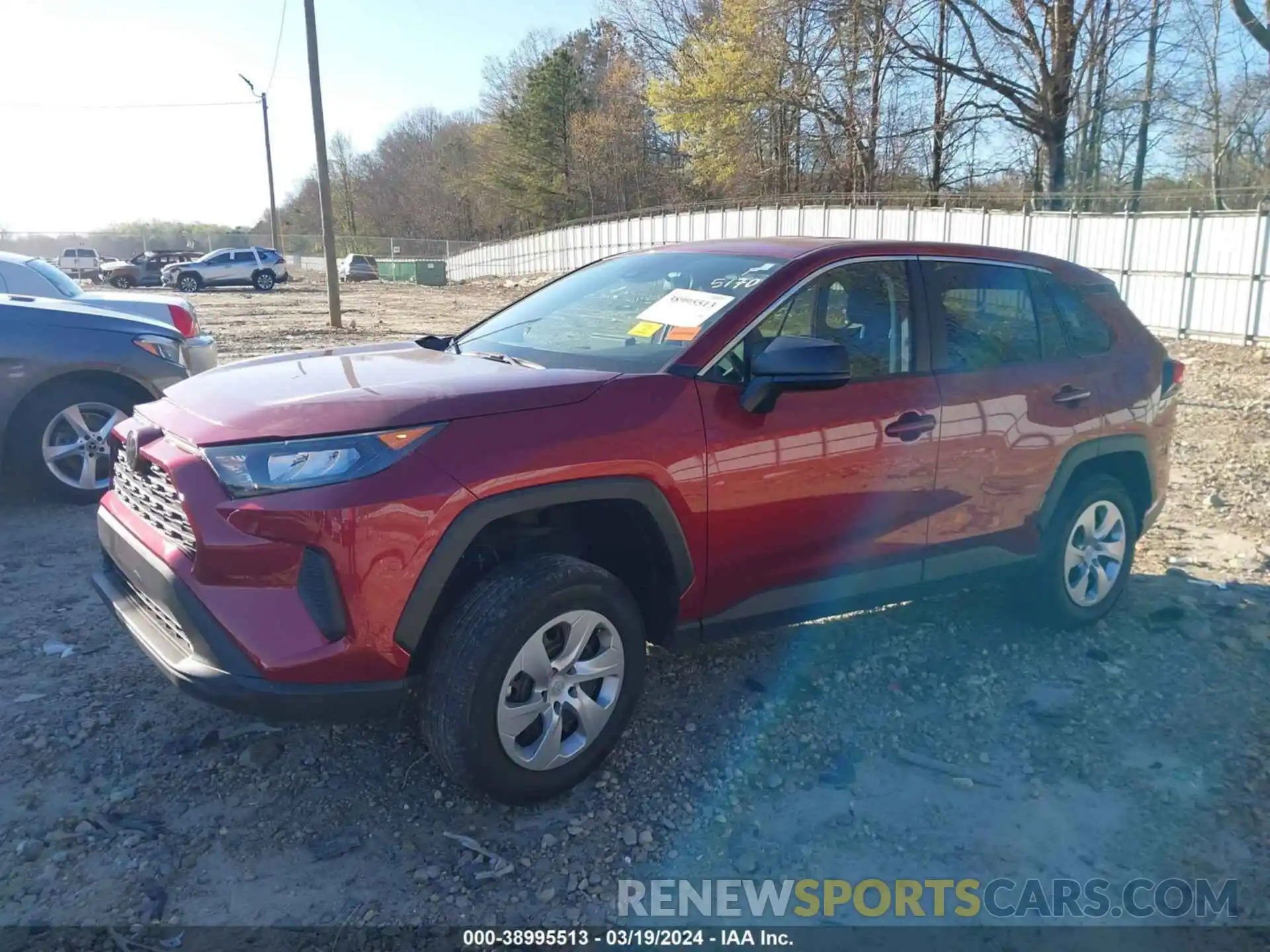 2 Photograph of a damaged car 2T3H1RFVXNW215170 TOYOTA RAV4 2022