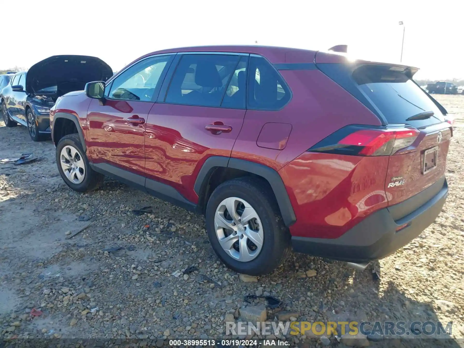 3 Photograph of a damaged car 2T3H1RFVXNW215170 TOYOTA RAV4 2022