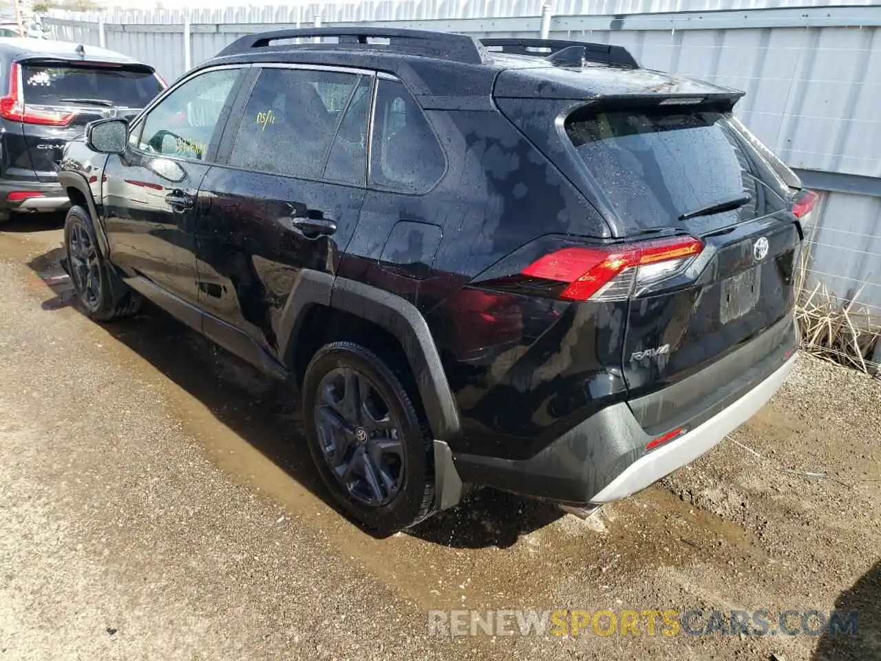 3 Фотография поврежденного автомобиля 2T3J1RFV2NW258080 TOYOTA RAV4 2022