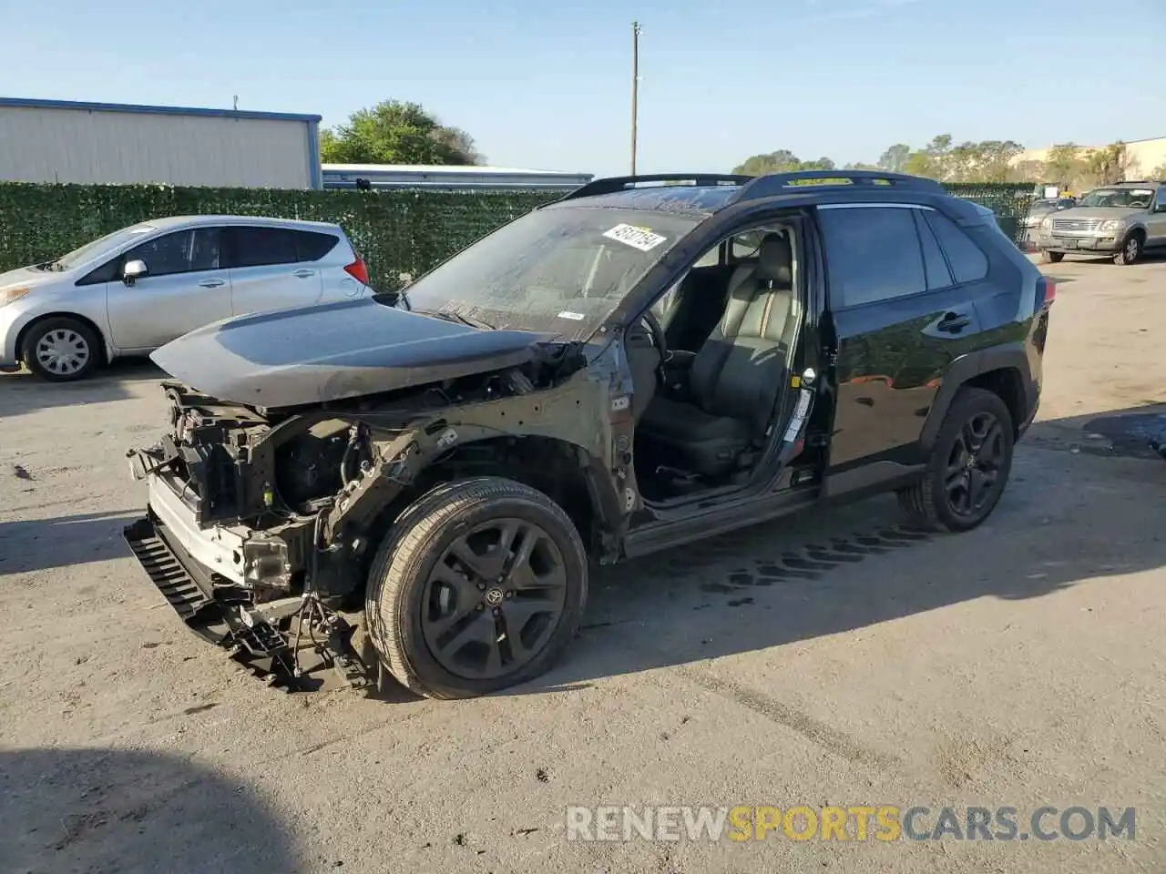 1 Photograph of a damaged car 2T3J1RFV6NW265808 TOYOTA RAV4 2022