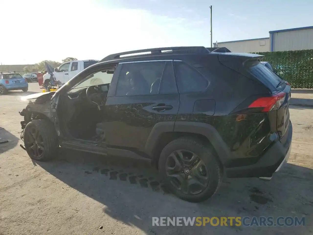 2 Photograph of a damaged car 2T3J1RFV6NW265808 TOYOTA RAV4 2022