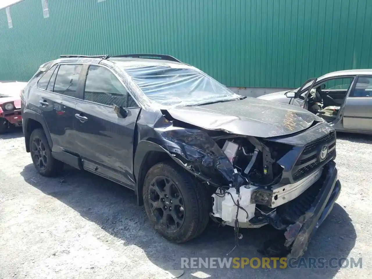 1 Photograph of a damaged car 2T3J1RFV9NW250610 TOYOTA RAV4 2022