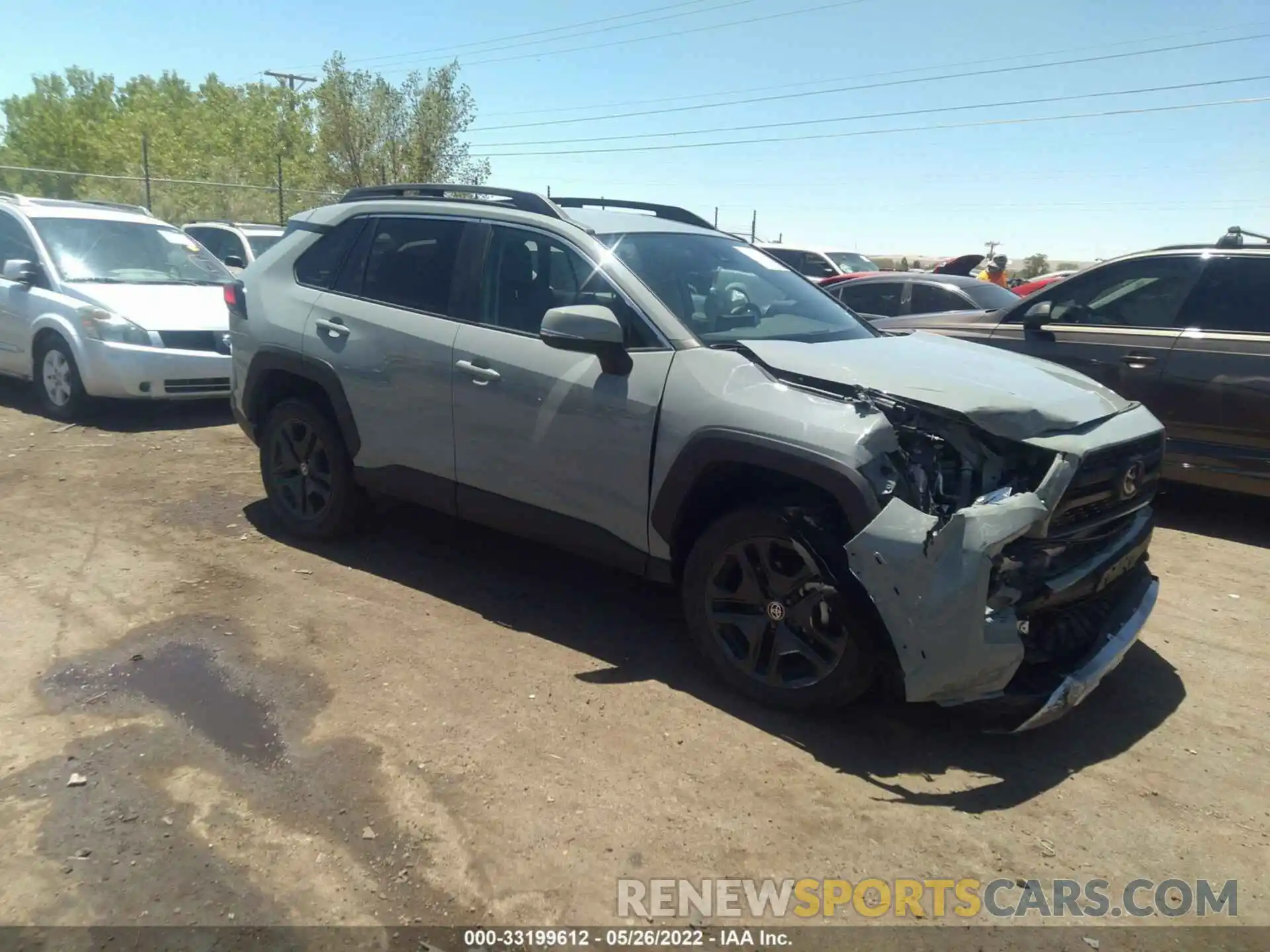 1 Photograph of a damaged car 2T3J1RFV9NW255760 TOYOTA RAV4 2022