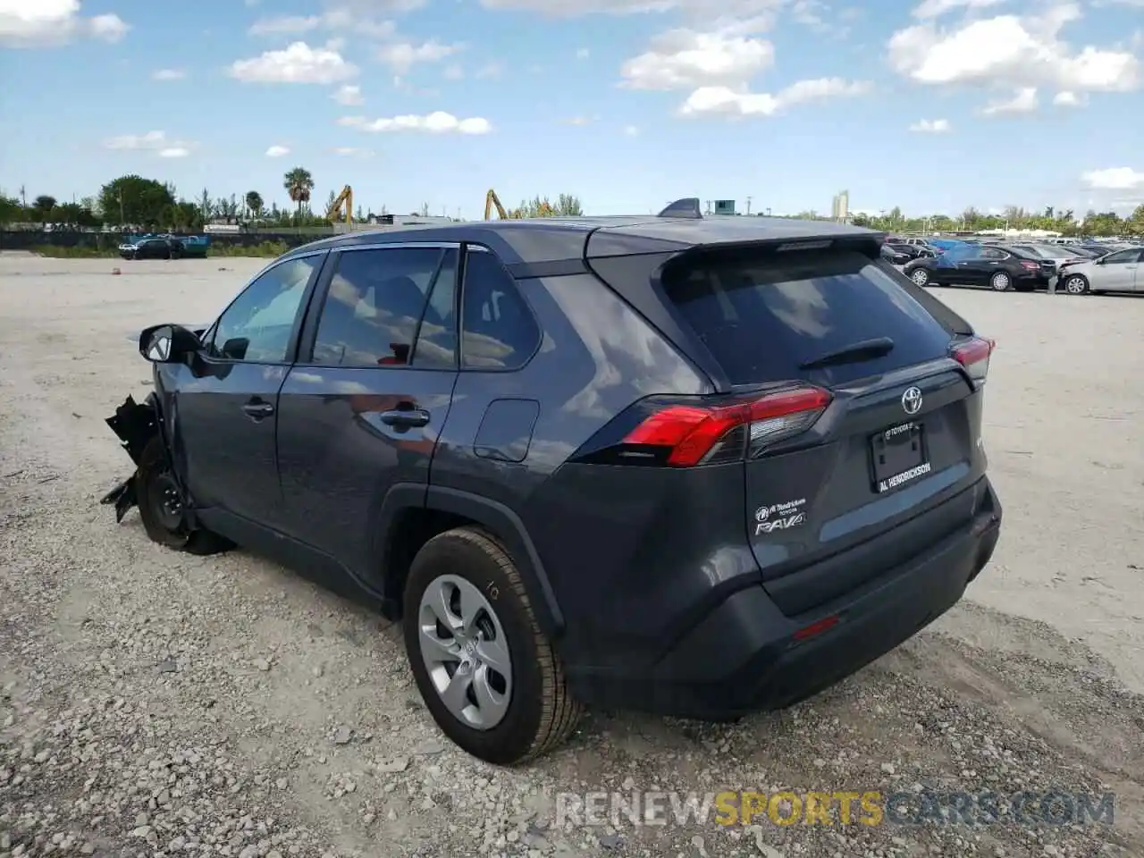 3 Photograph of a damaged car 2T3K1RFV0NW213756 TOYOTA RAV4 2022