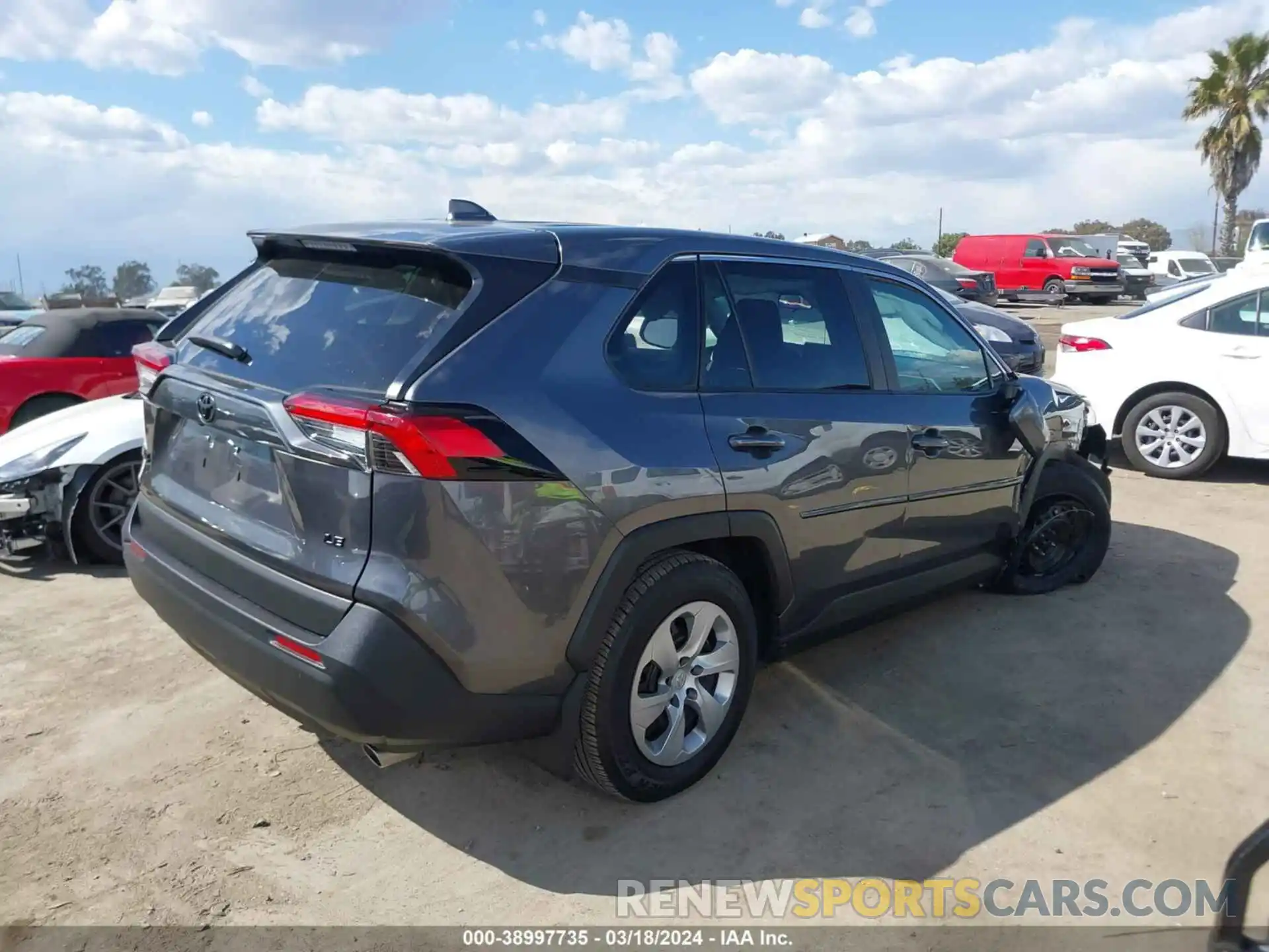 4 Photograph of a damaged car 2T3K1RFV3NC203479 TOYOTA RAV4 2022