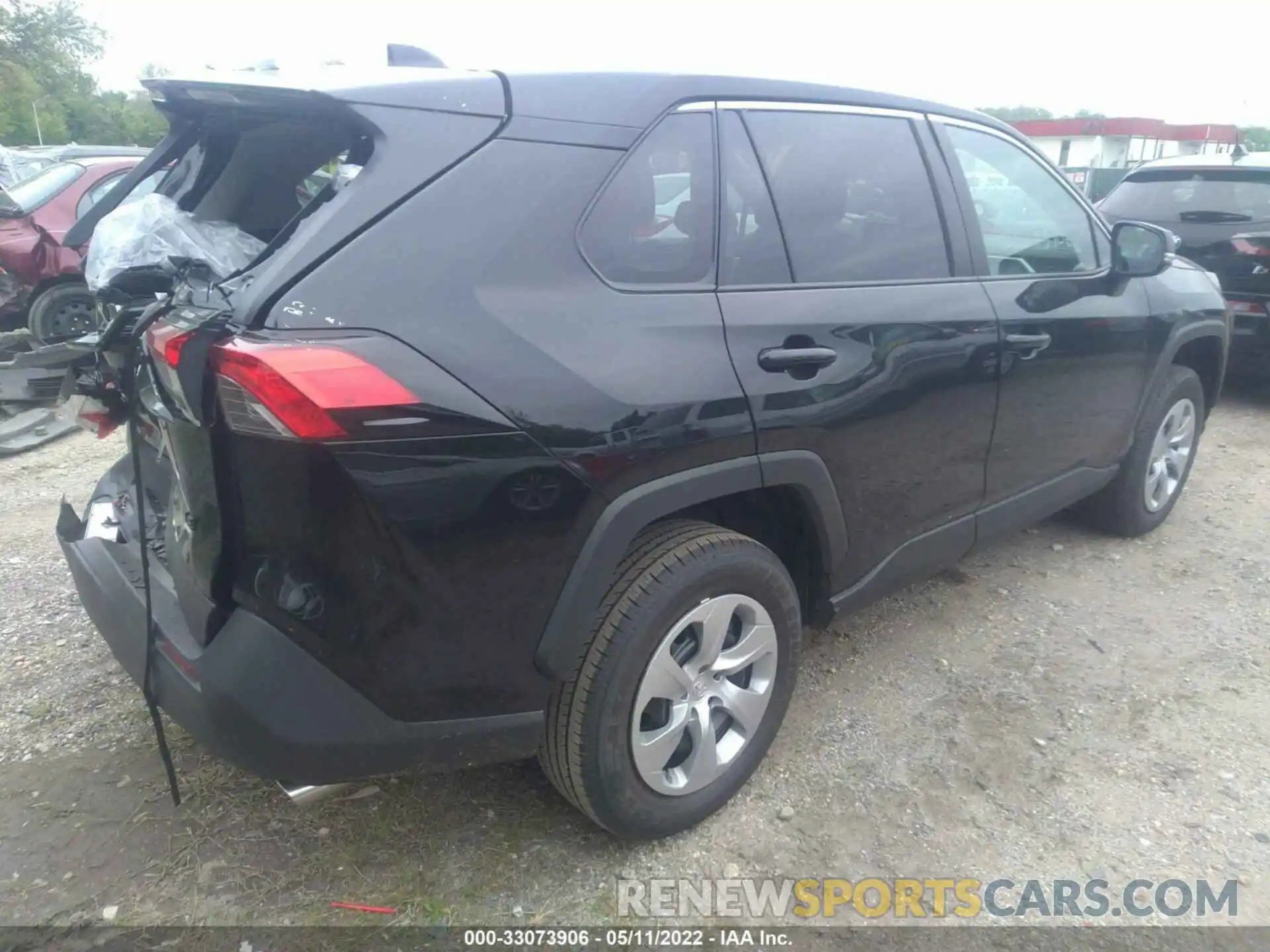 4 Photograph of a damaged car 2T3K1RFV9NC189250 TOYOTA RAV4 2022