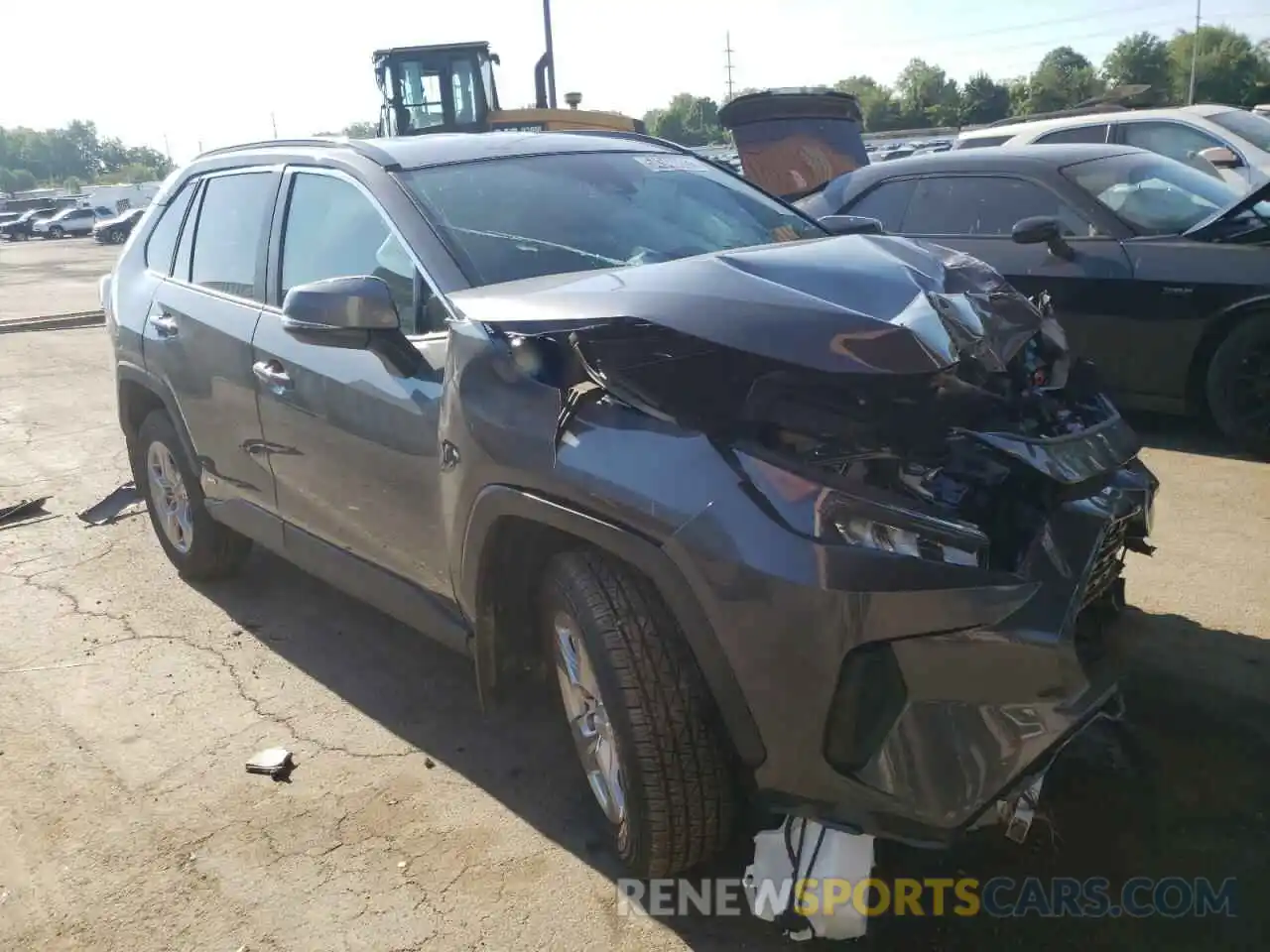 1 Photograph of a damaged car 2T3MWRFV4NW135816 TOYOTA RAV4 2022