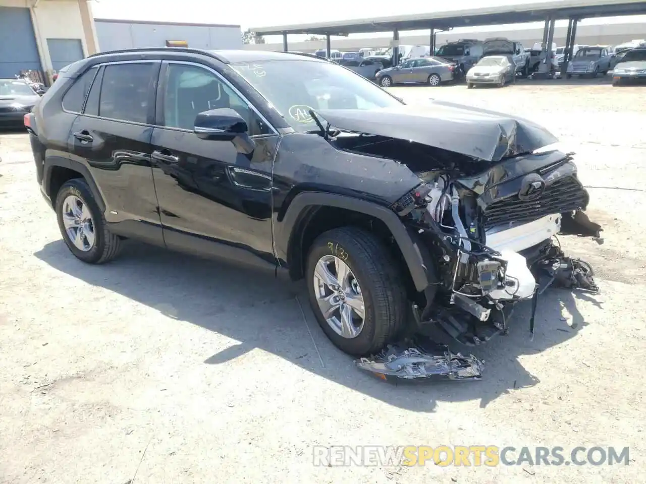 1 Photograph of a damaged car 2T3MWRFV4NW137209 TOYOTA RAV4 2022