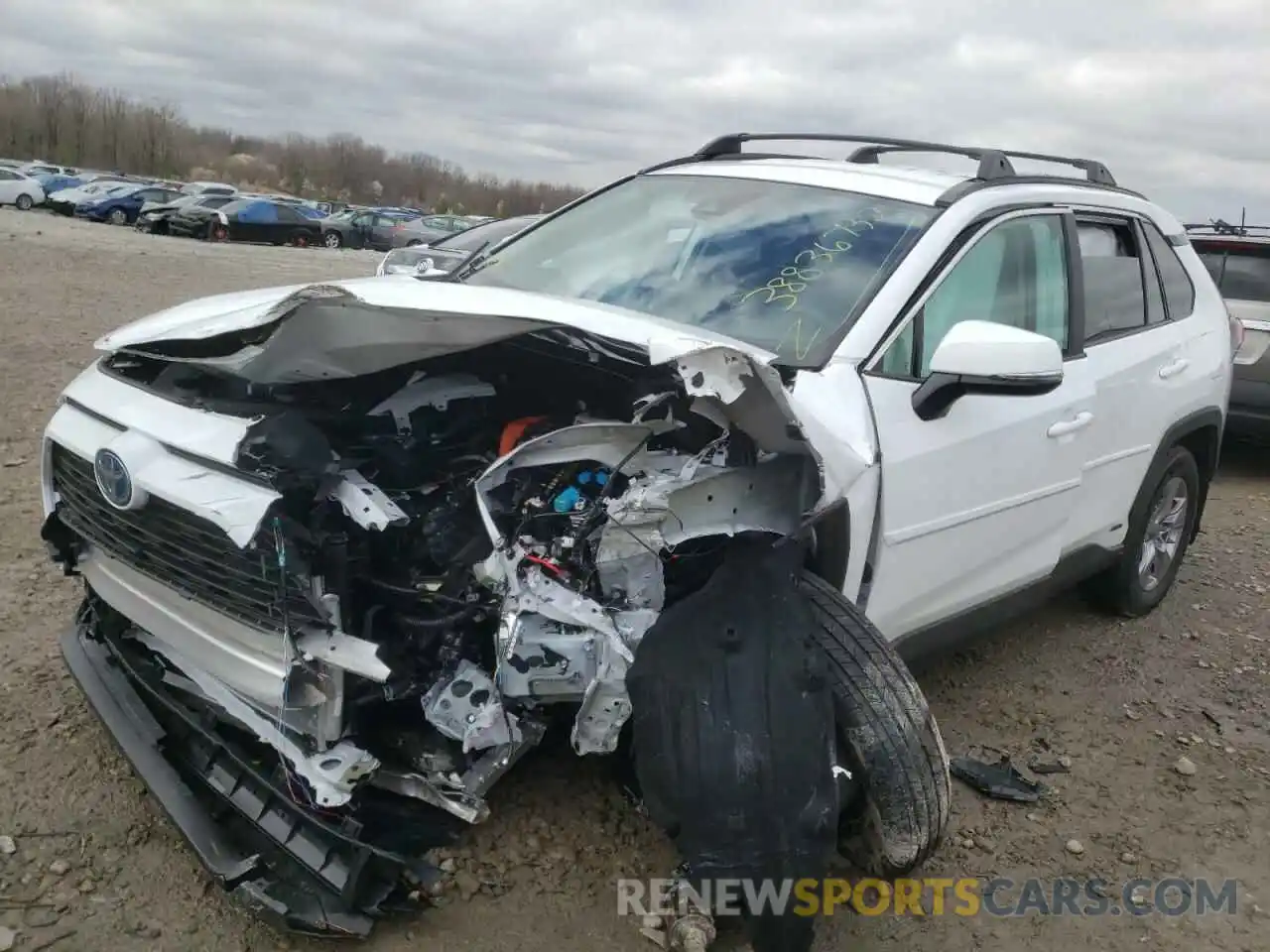 9 Photograph of a damaged car 2T3MWRFV5NW130270 TOYOTA RAV4 2022