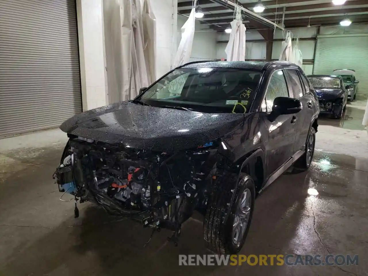 2 Photograph of a damaged car 2T3MWRFV8NW130618 TOYOTA RAV4 2022