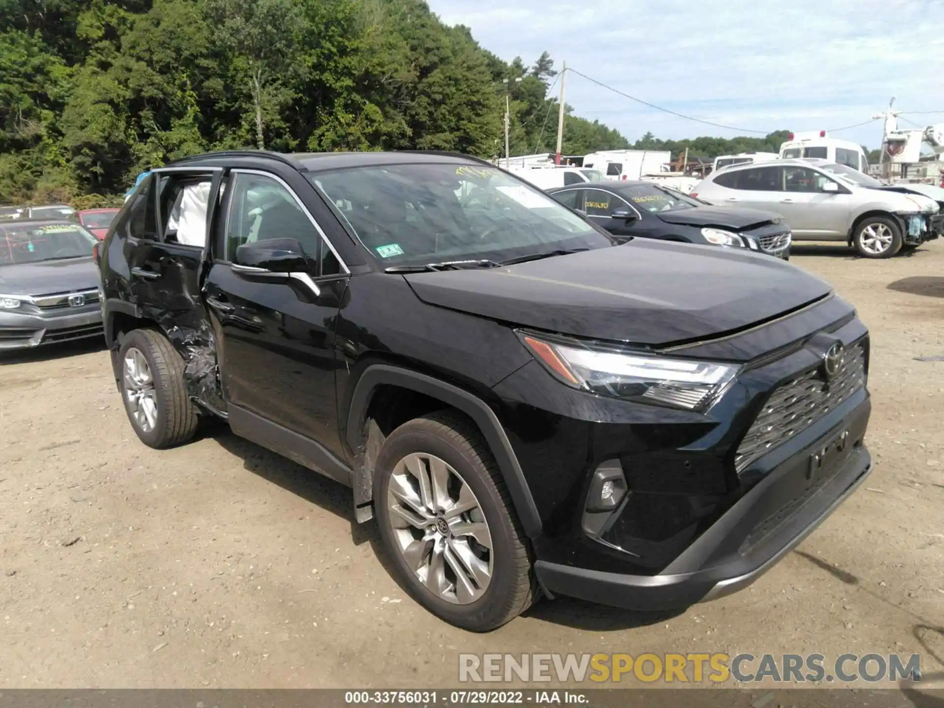 1 Photograph of a damaged car 2T3N1RFV1NC265654 TOYOTA RAV4 2022