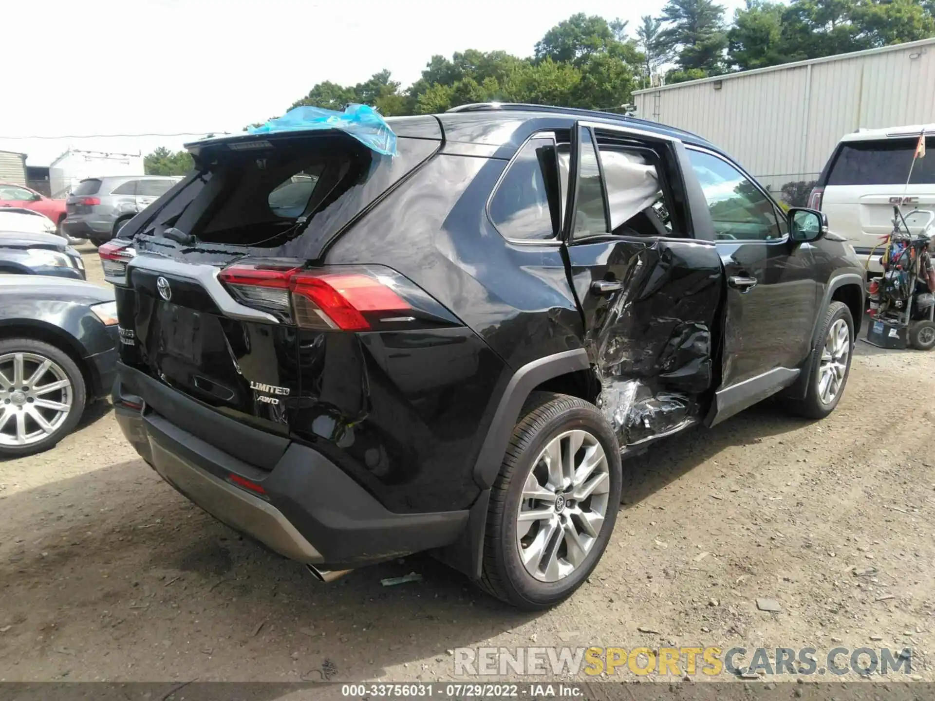 4 Photograph of a damaged car 2T3N1RFV1NC265654 TOYOTA RAV4 2022