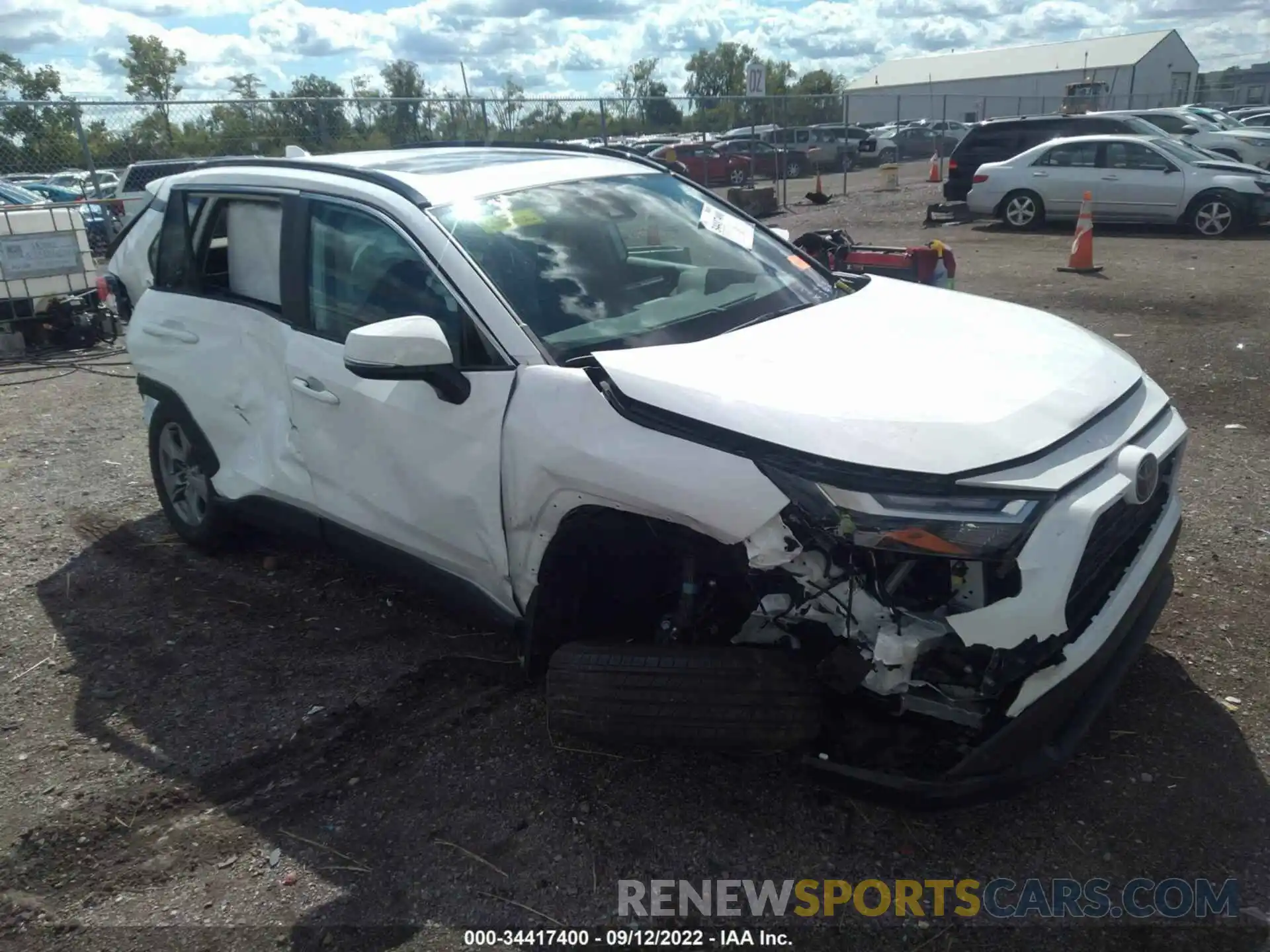 1 Photograph of a damaged car 2T3P1RFV0NW269668 TOYOTA RAV4 2022