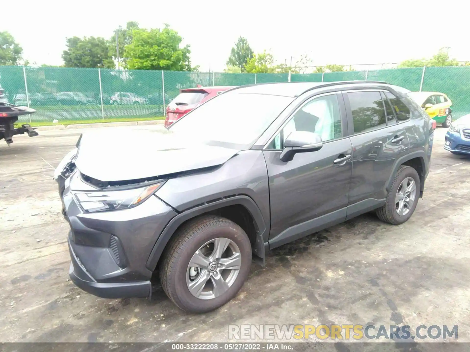 2 Фотография поврежденного автомобиля 2T3P1RFV1NC269003 TOYOTA RAV4 2022