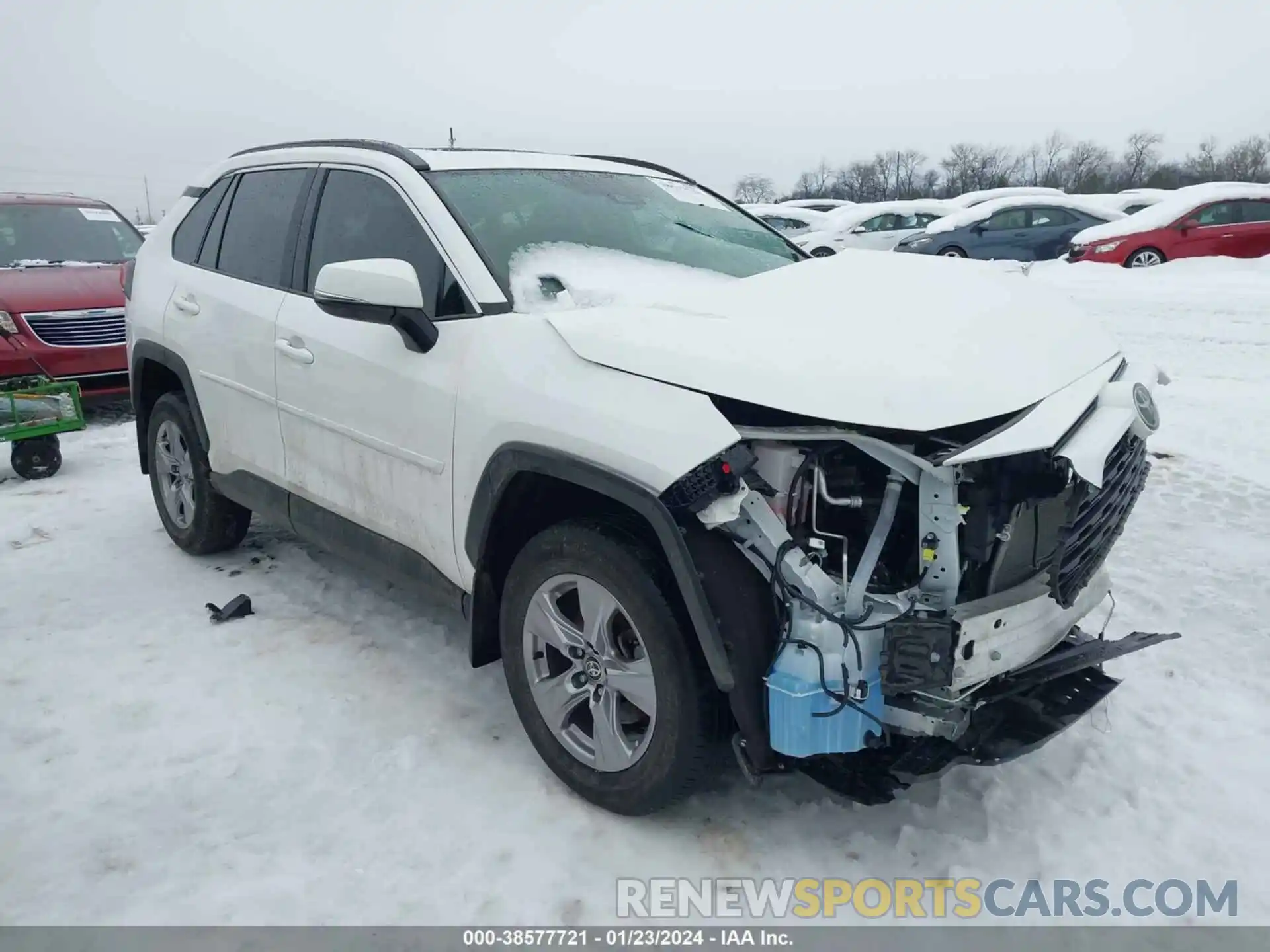 1 Photograph of a damaged car 2T3P1RFV1NC315302 TOYOTA RAV4 2022