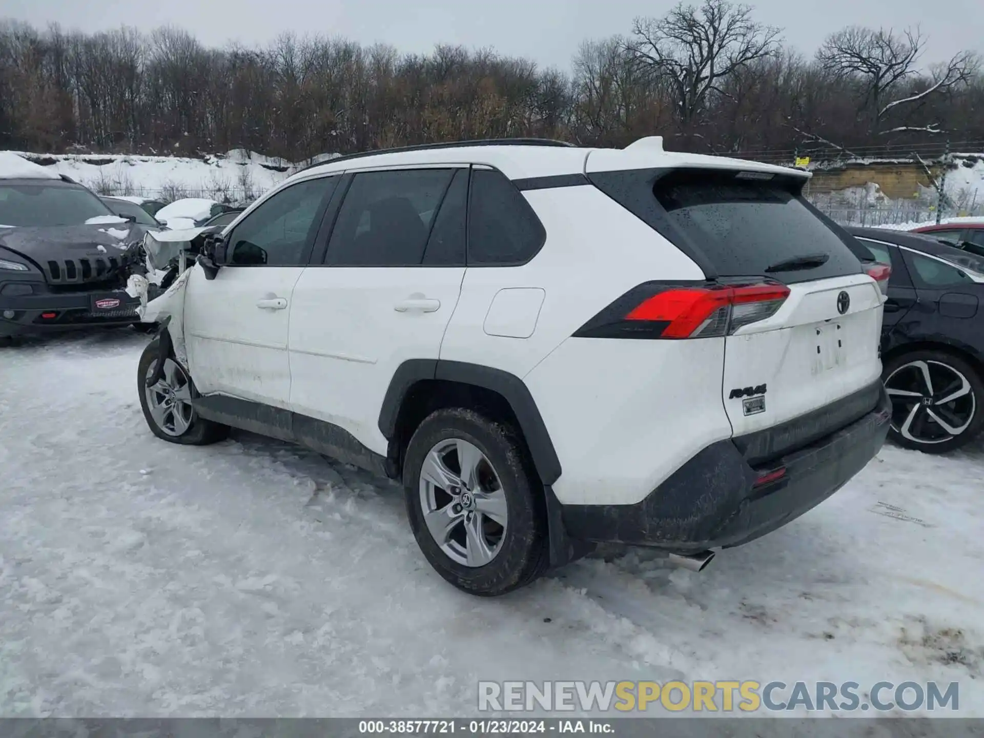 3 Photograph of a damaged car 2T3P1RFV1NC315302 TOYOTA RAV4 2022