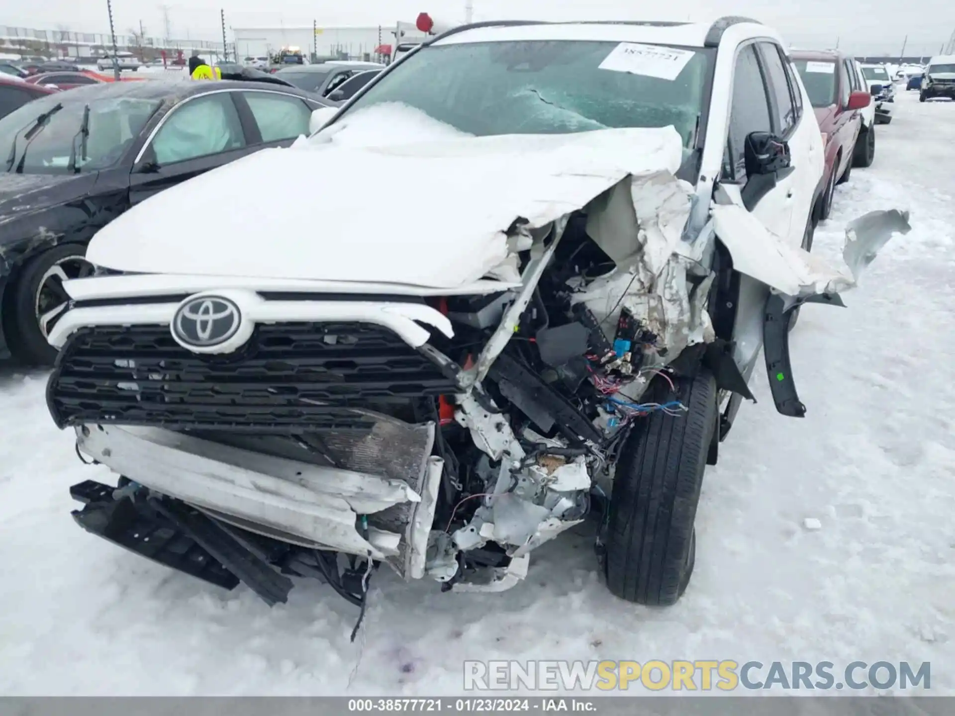 6 Photograph of a damaged car 2T3P1RFV1NC315302 TOYOTA RAV4 2022