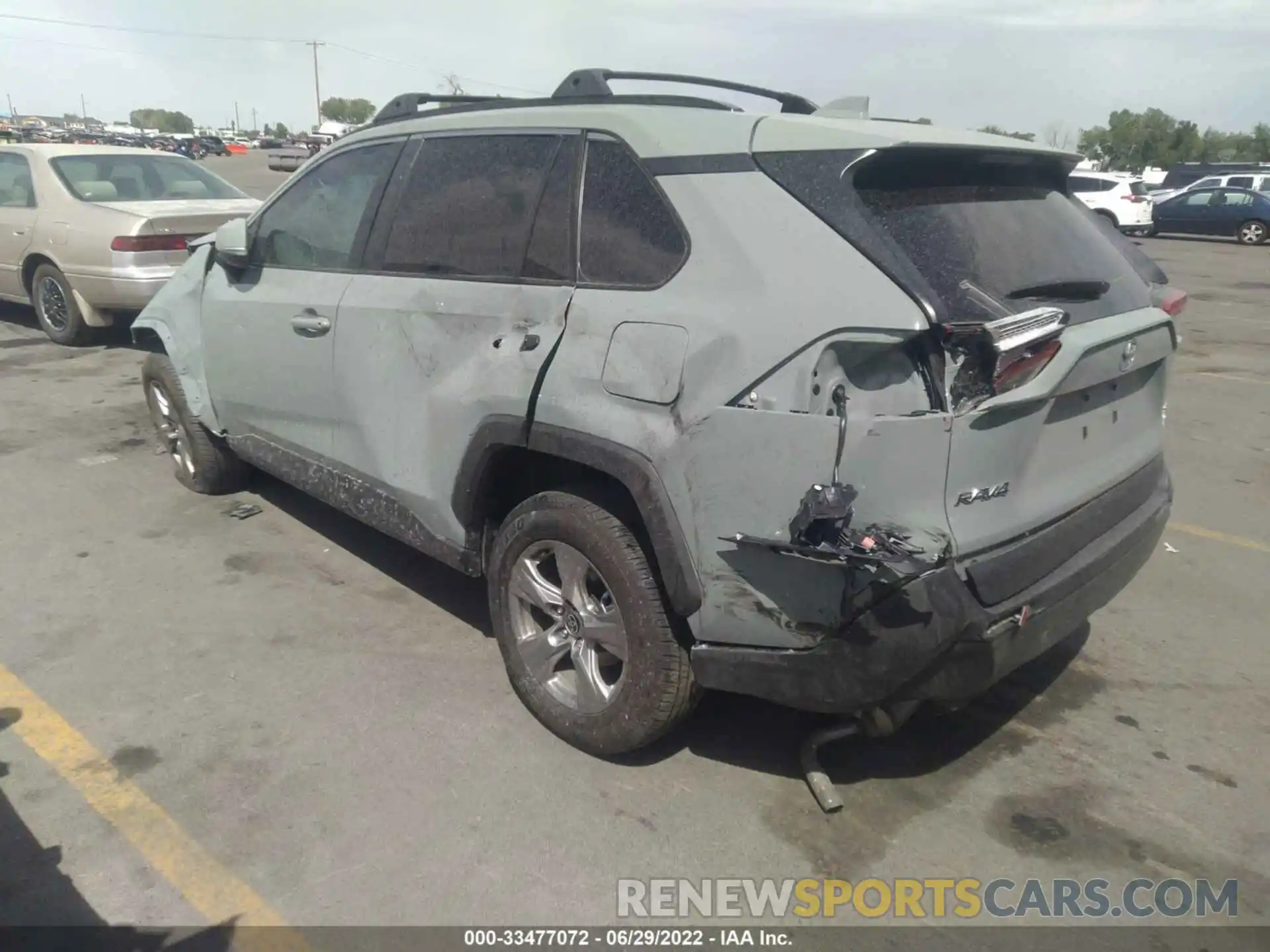 3 Photograph of a damaged car 2T3P1RFV1NW260025 TOYOTA RAV4 2022