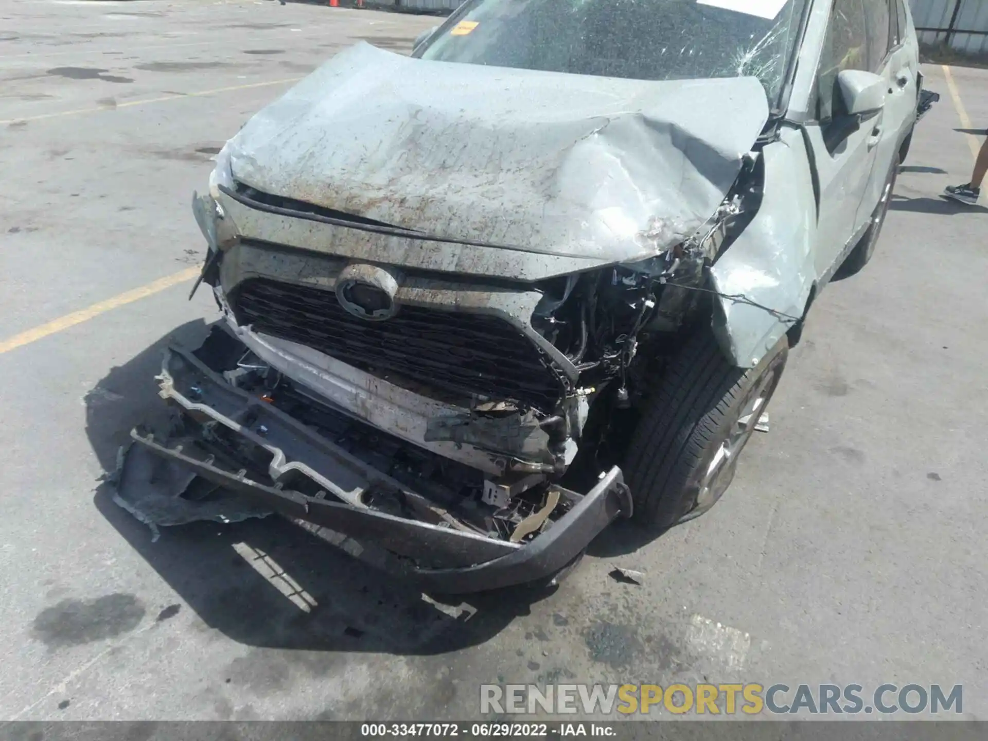 6 Photograph of a damaged car 2T3P1RFV1NW260025 TOYOTA RAV4 2022