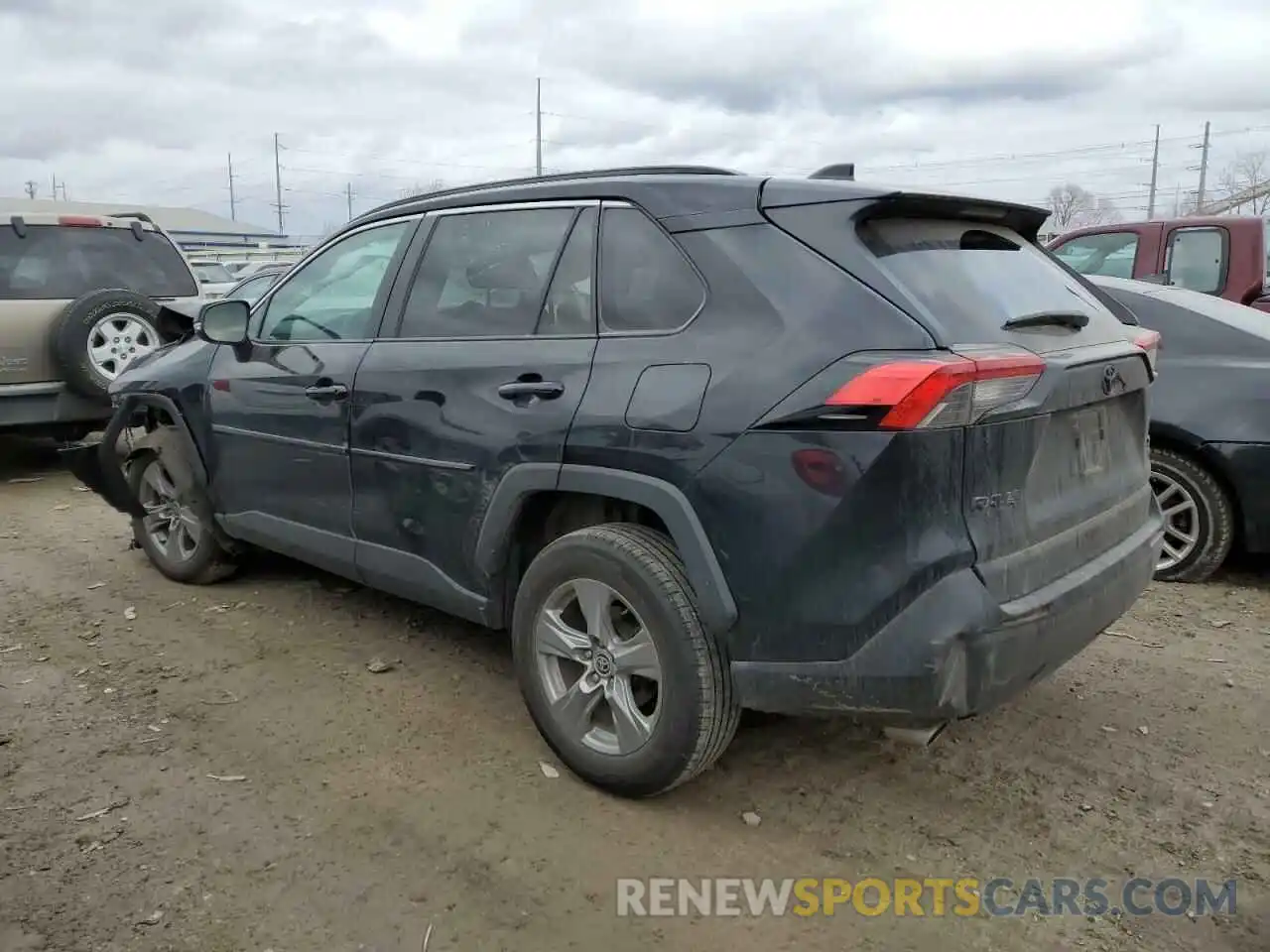 2 Photograph of a damaged car 2T3P1RFV1NW297219 TOYOTA RAV4 2022