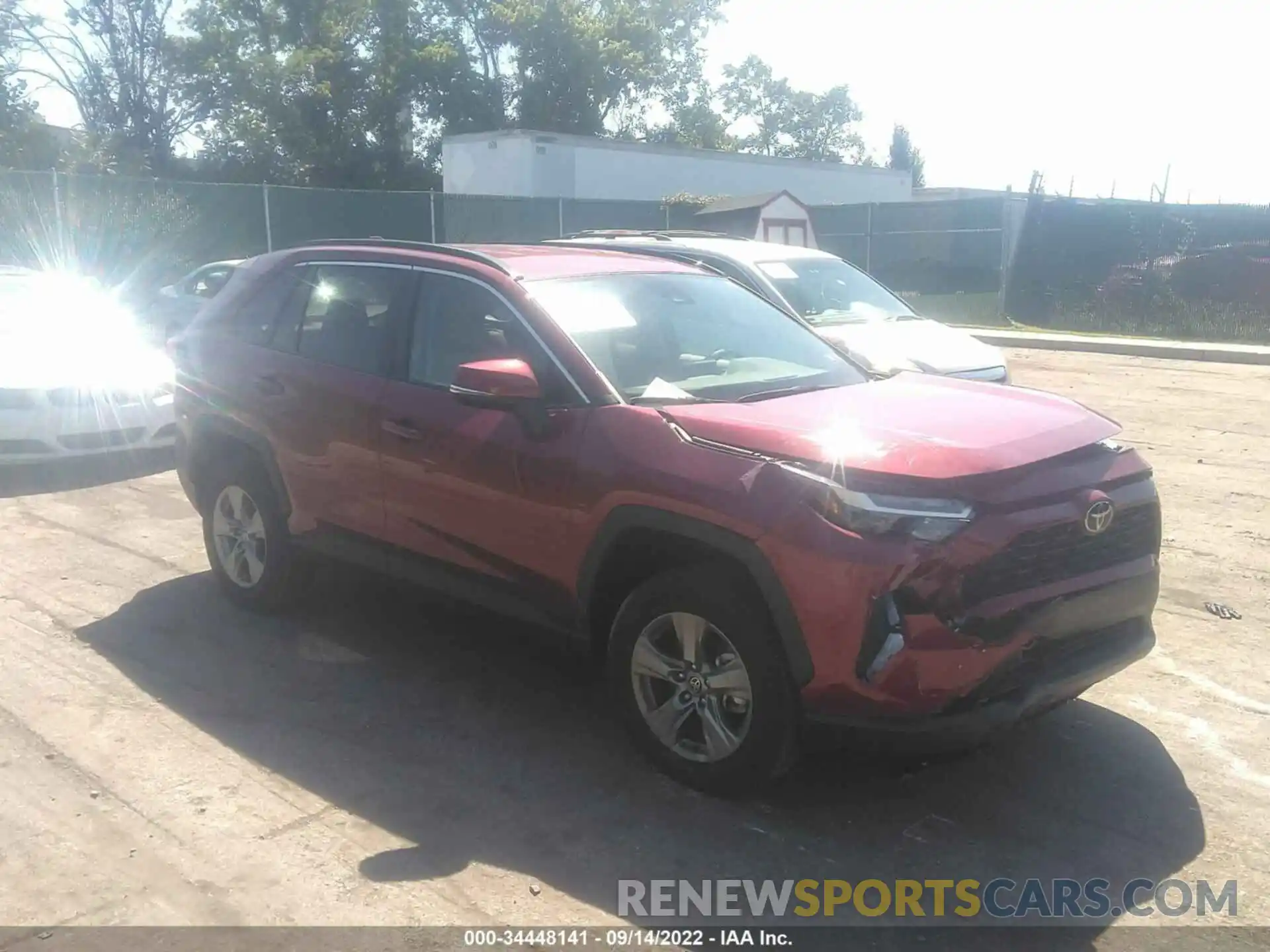 1 Photograph of a damaged car 2T3P1RFV2NW271163 TOYOTA RAV4 2022