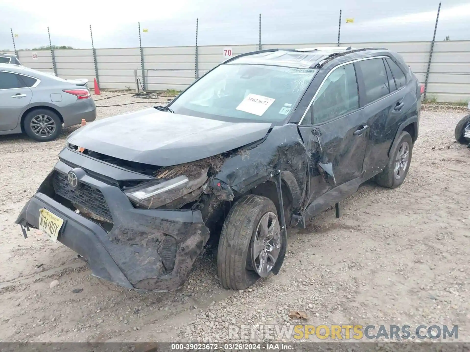 2 Photograph of a damaged car 2T3P1RFV2NW286181 TOYOTA RAV4 2022