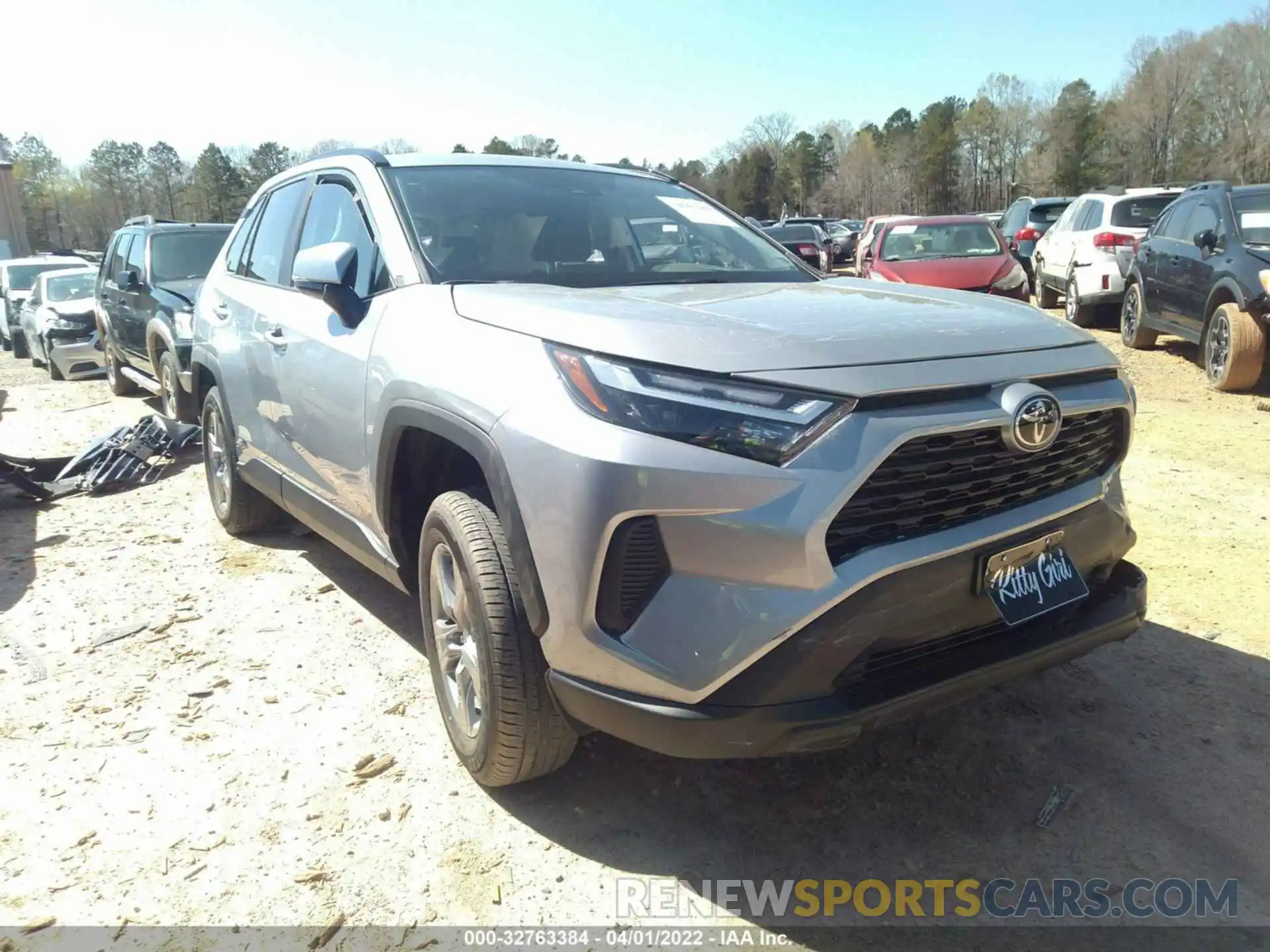 1 Photograph of a damaged car 2T3P1RFV3NC270024 TOYOTA RAV4 2022