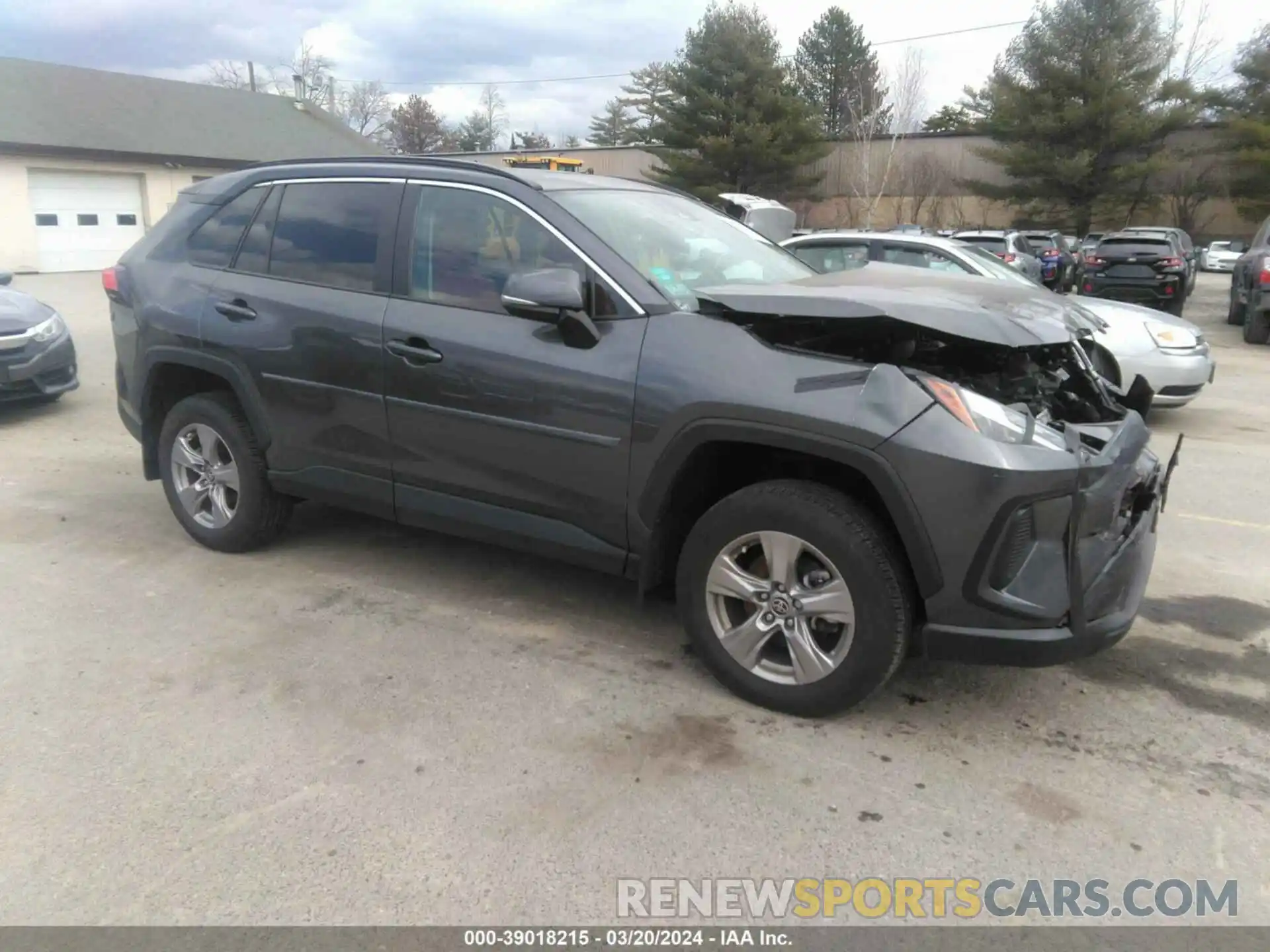 1 Photograph of a damaged car 2T3P1RFV4NC294378 TOYOTA RAV4 2022