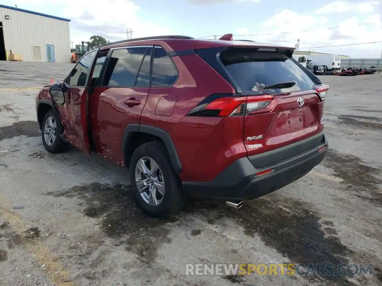 3 Photograph of a damaged car 2T3P1RFV4NW248709 TOYOTA RAV4 2022