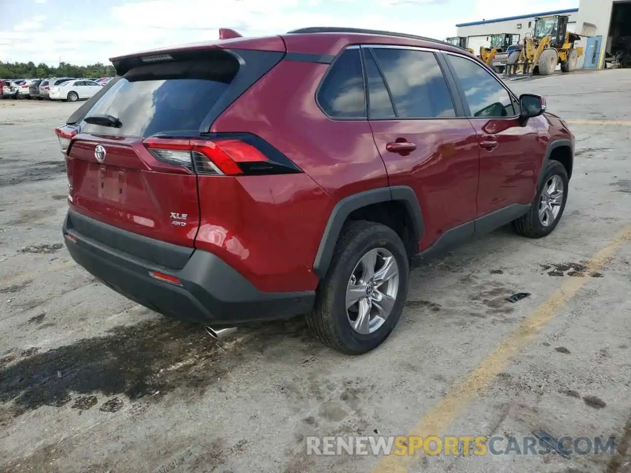 4 Photograph of a damaged car 2T3P1RFV4NW248709 TOYOTA RAV4 2022