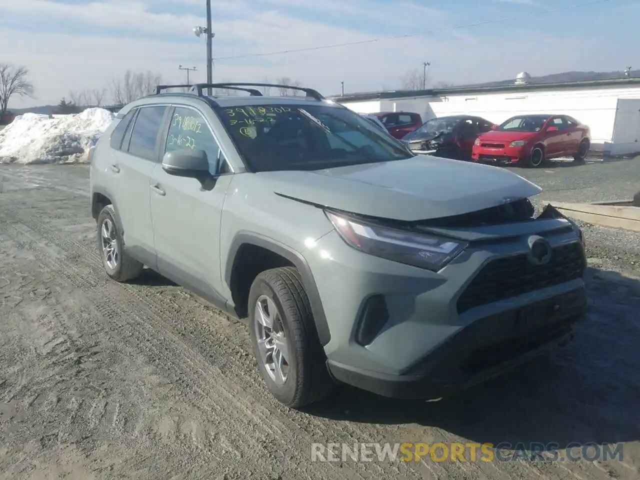 1 Photograph of a damaged car 2T3P1RFV4NW248953 TOYOTA RAV4 2022