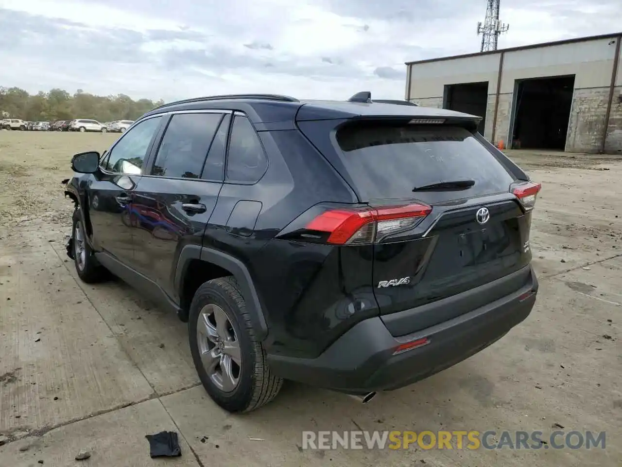 3 Photograph of a damaged car 2T3P1RFV4NW273867 TOYOTA RAV4 2022