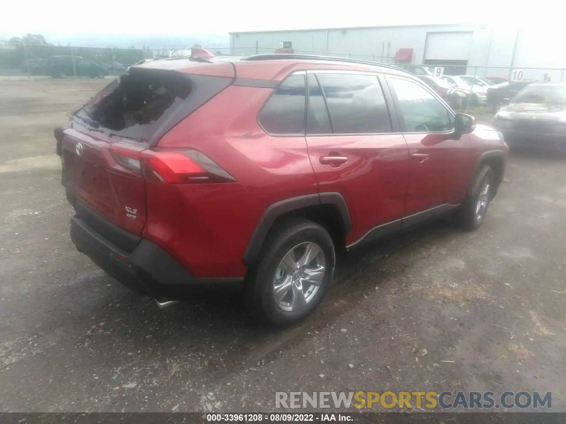 4 Фотография поврежденного автомобиля 2T3P1RFV4NW285646 TOYOTA RAV4 2022