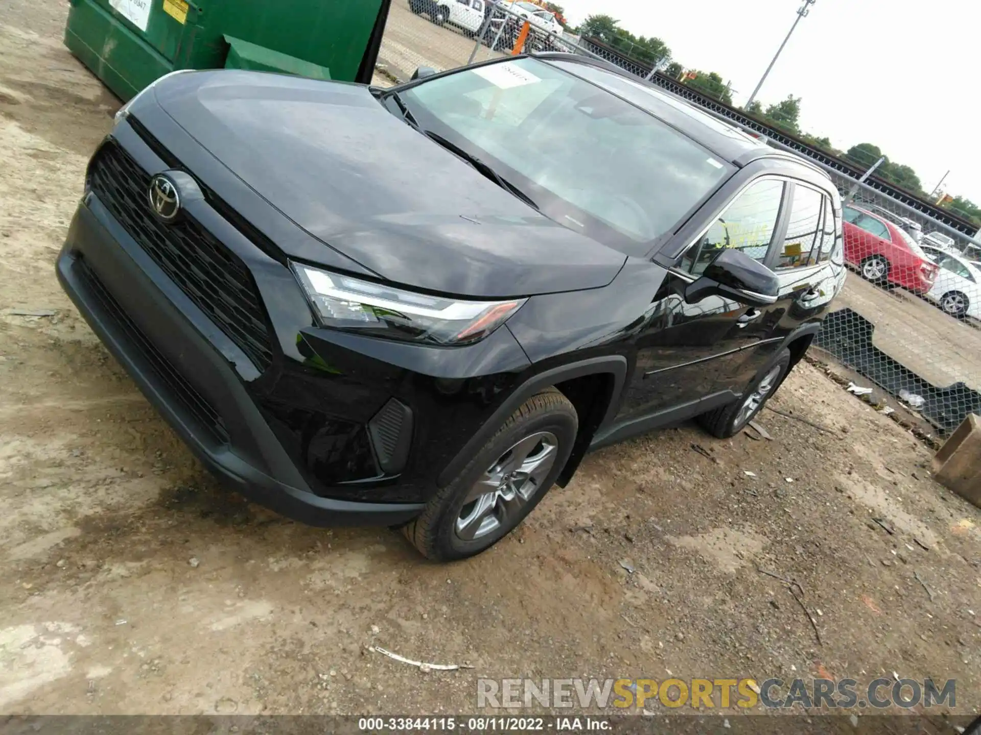 2 Photograph of a damaged car 2T3P1RFV5NC261101 TOYOTA RAV4 2022