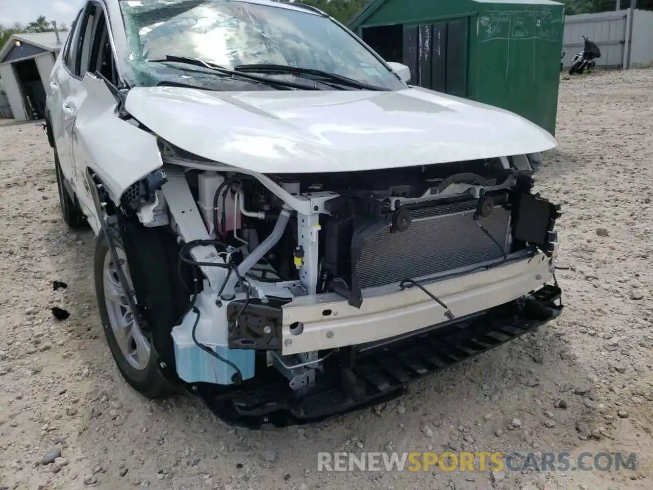 9 Фотография поврежденного автомобиля 2T3P1RFV6NC285178 TOYOTA RAV4 2022