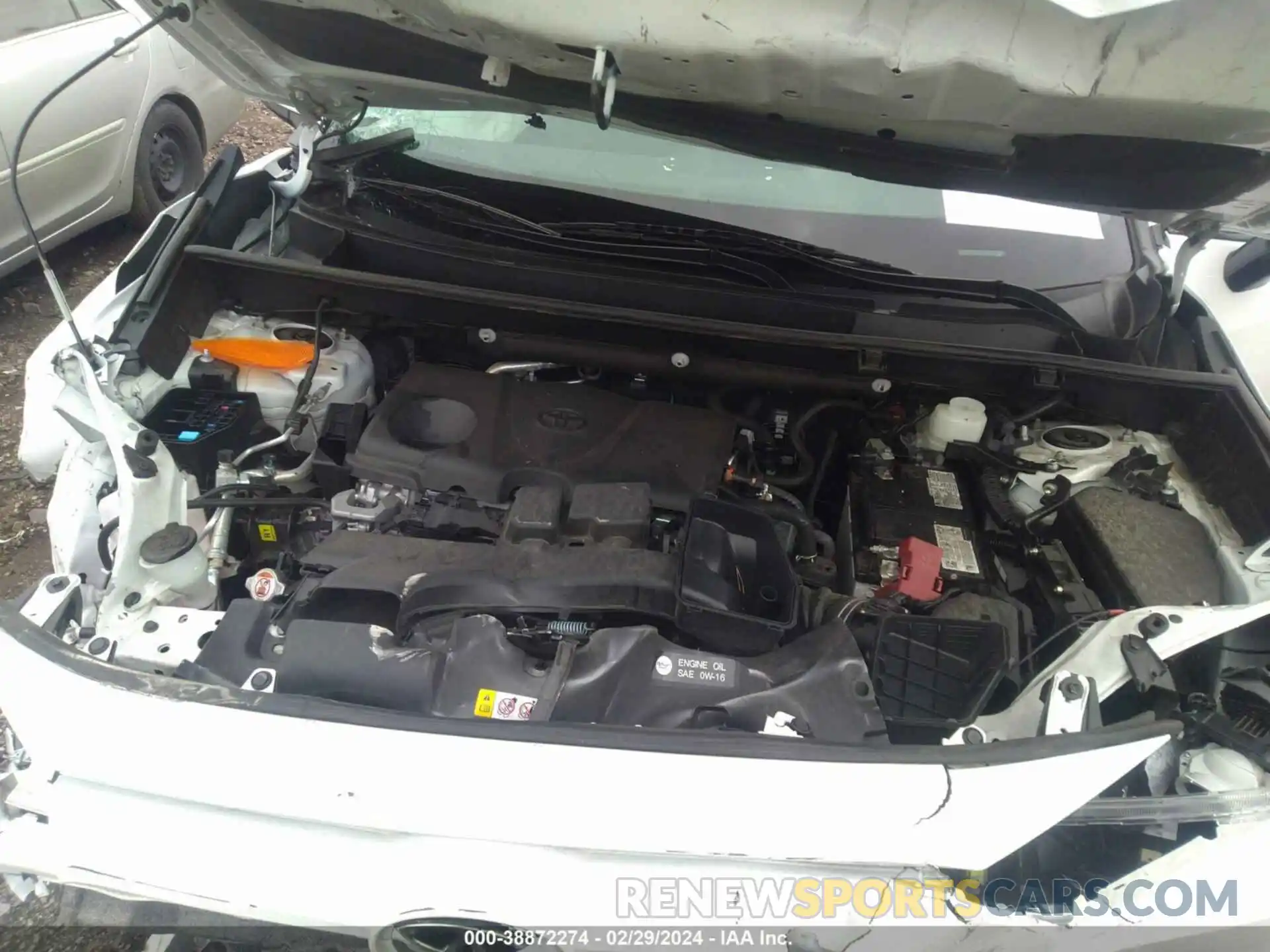 10 Фотография поврежденного автомобиля 2T3P1RFV6NC292132 TOYOTA RAV4 2022