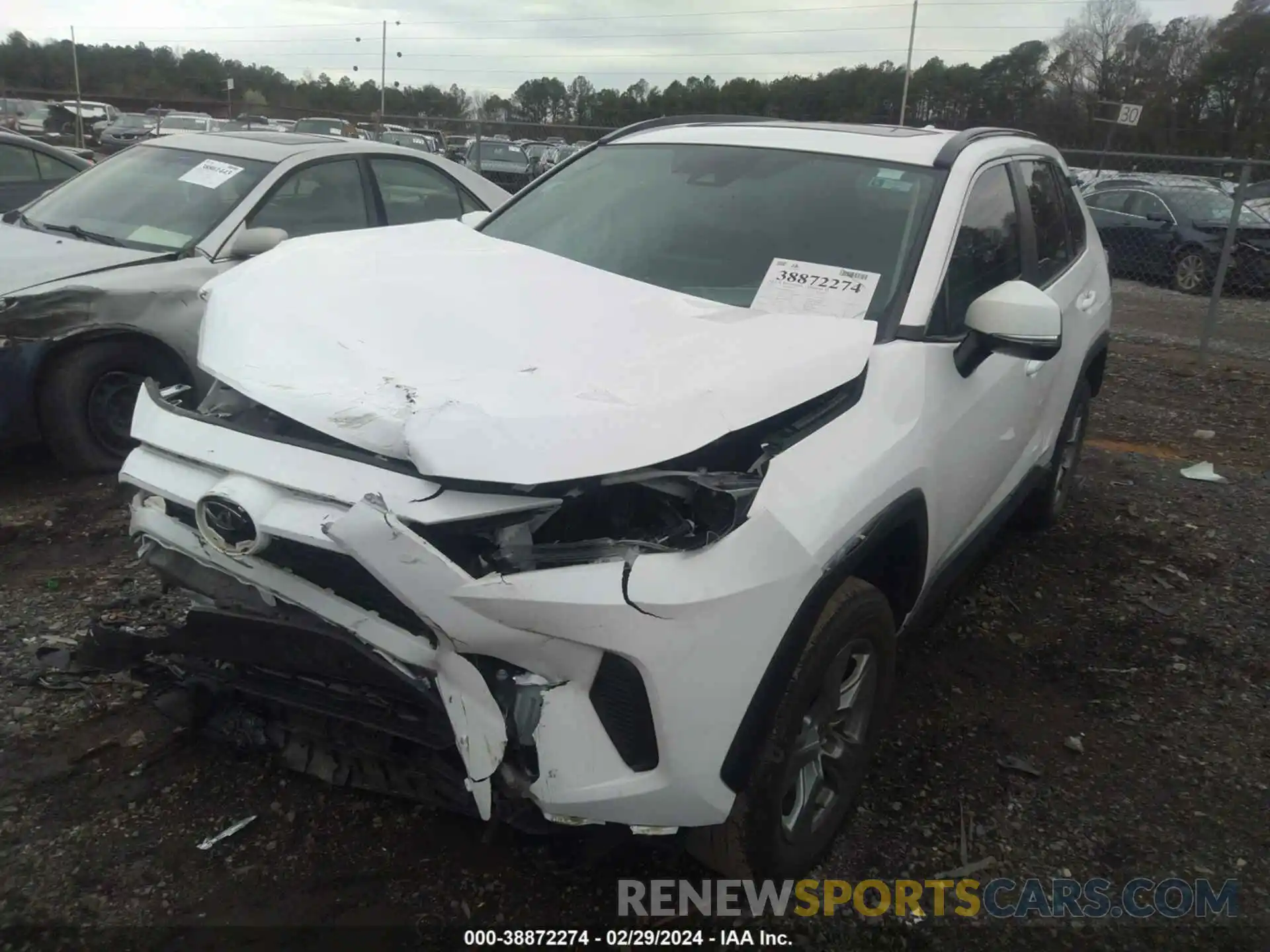 17 Photograph of a damaged car 2T3P1RFV6NC292132 TOYOTA RAV4 2022