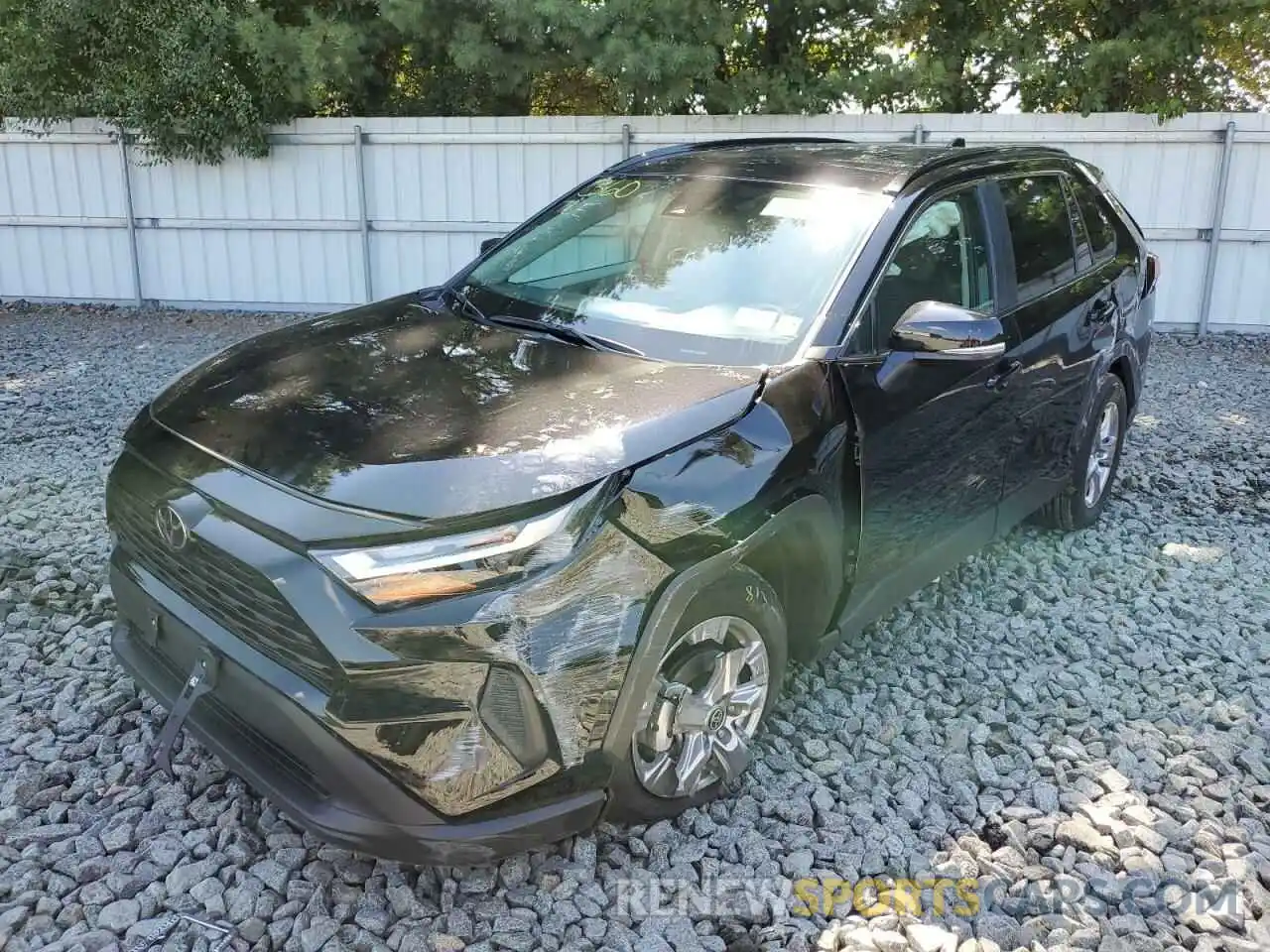 2 Photograph of a damaged car 2T3P1RFV7NW259283 TOYOTA RAV4 2022