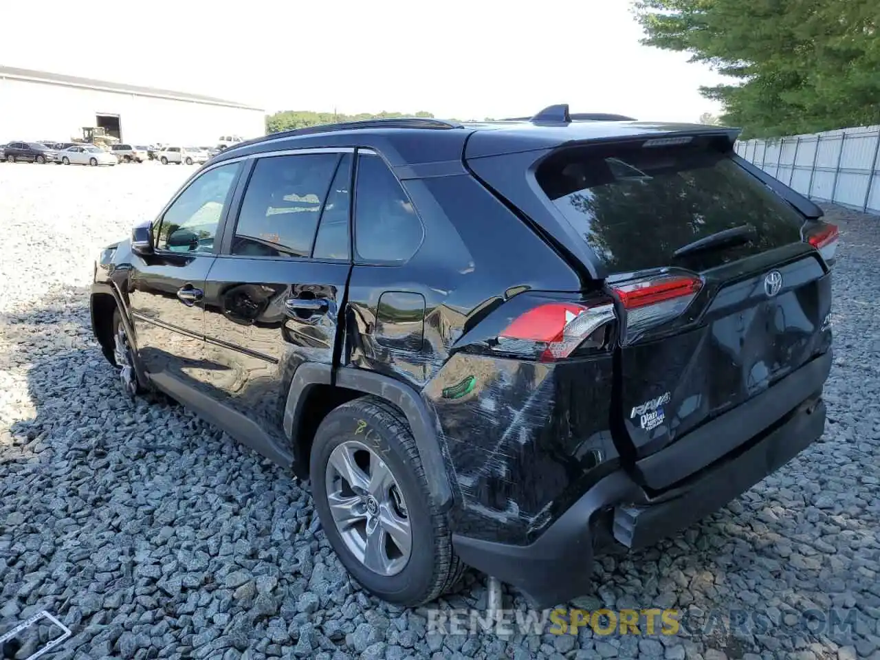 3 Photograph of a damaged car 2T3P1RFV7NW259283 TOYOTA RAV4 2022