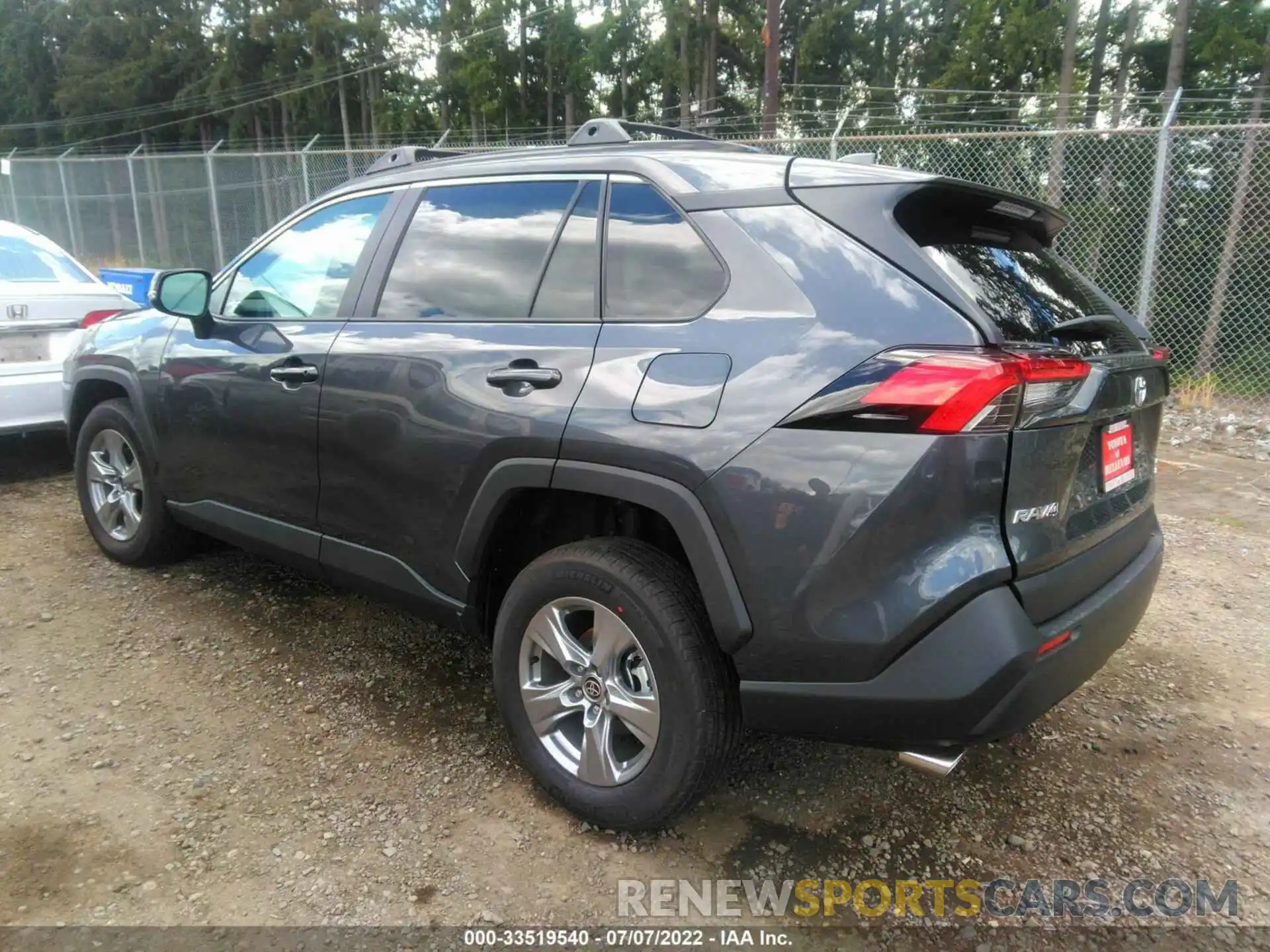 3 Photograph of a damaged car 2T3P1RFV7NW267223 TOYOTA RAV4 2022