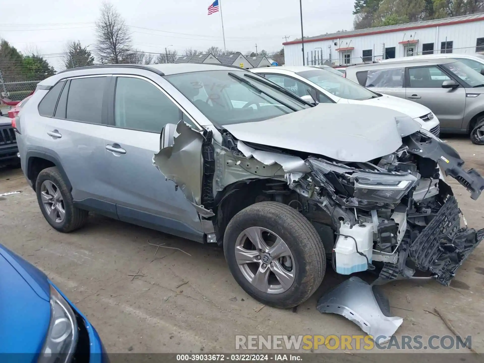 1 Photograph of a damaged car 2T3P1RFV7NW278092 TOYOTA RAV4 2022