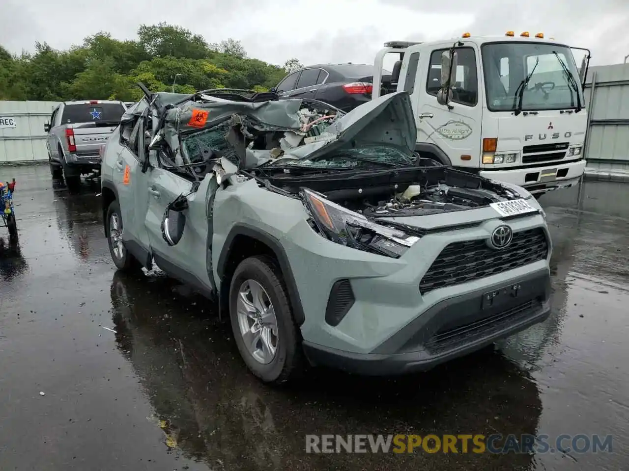 1 Photograph of a damaged car 2T3P1RFV7NW293353 TOYOTA RAV4 2022